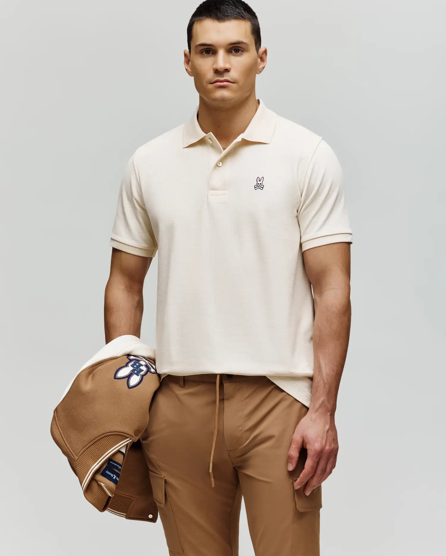 MENS CLASSIC PIQUE POLO SHIRT - B6K001F200 - Image 4