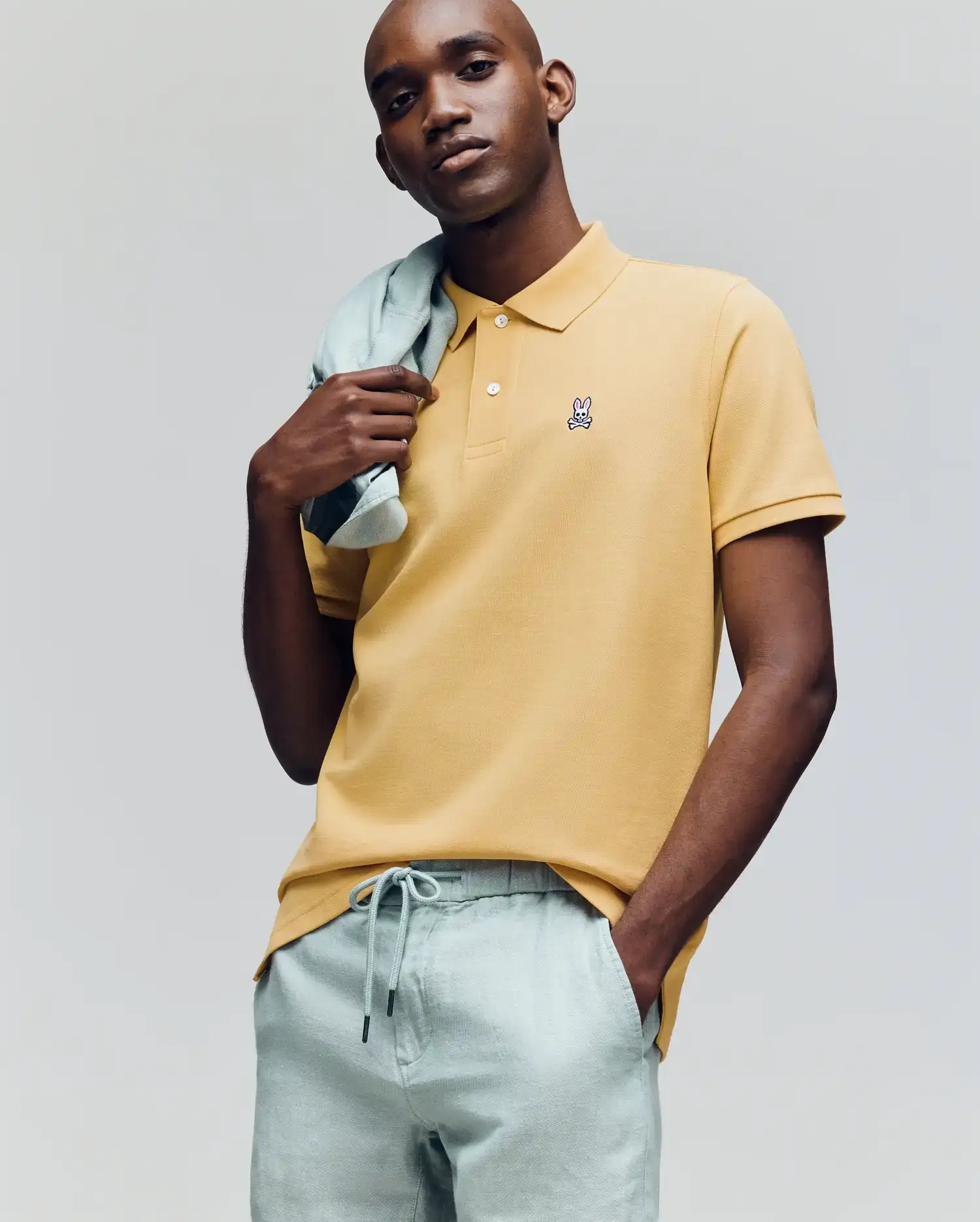 MENS CLASSIC PIQUE POLO - B6K001F200 - Image 2