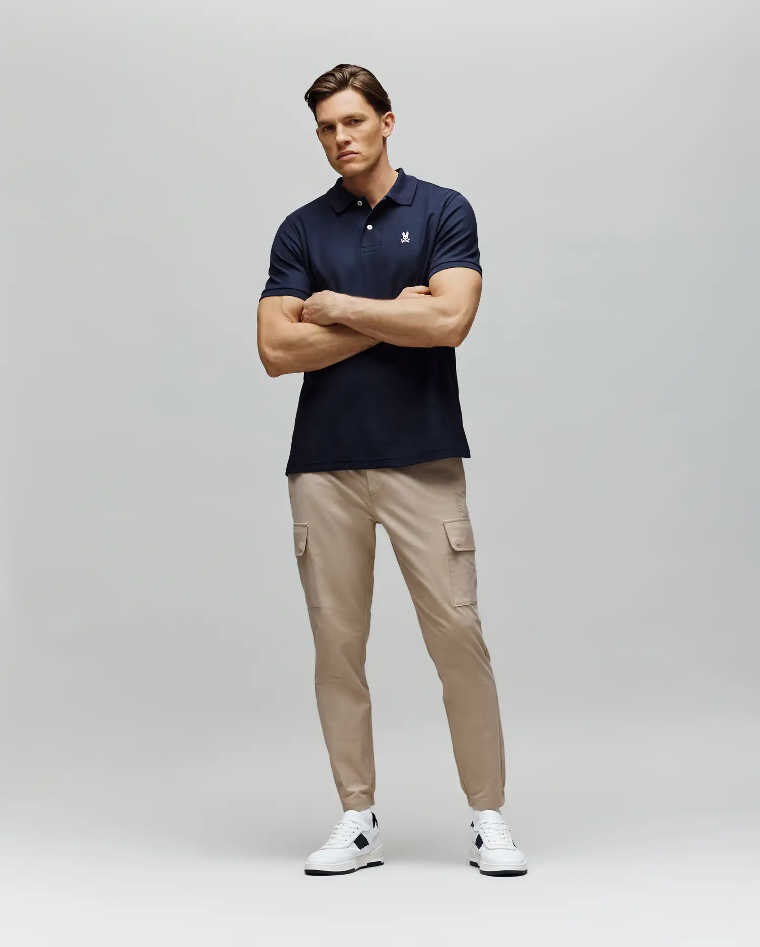 MENS CLASSIC PIQUE POLO SHIRT - B6K001ARPC - Image 5