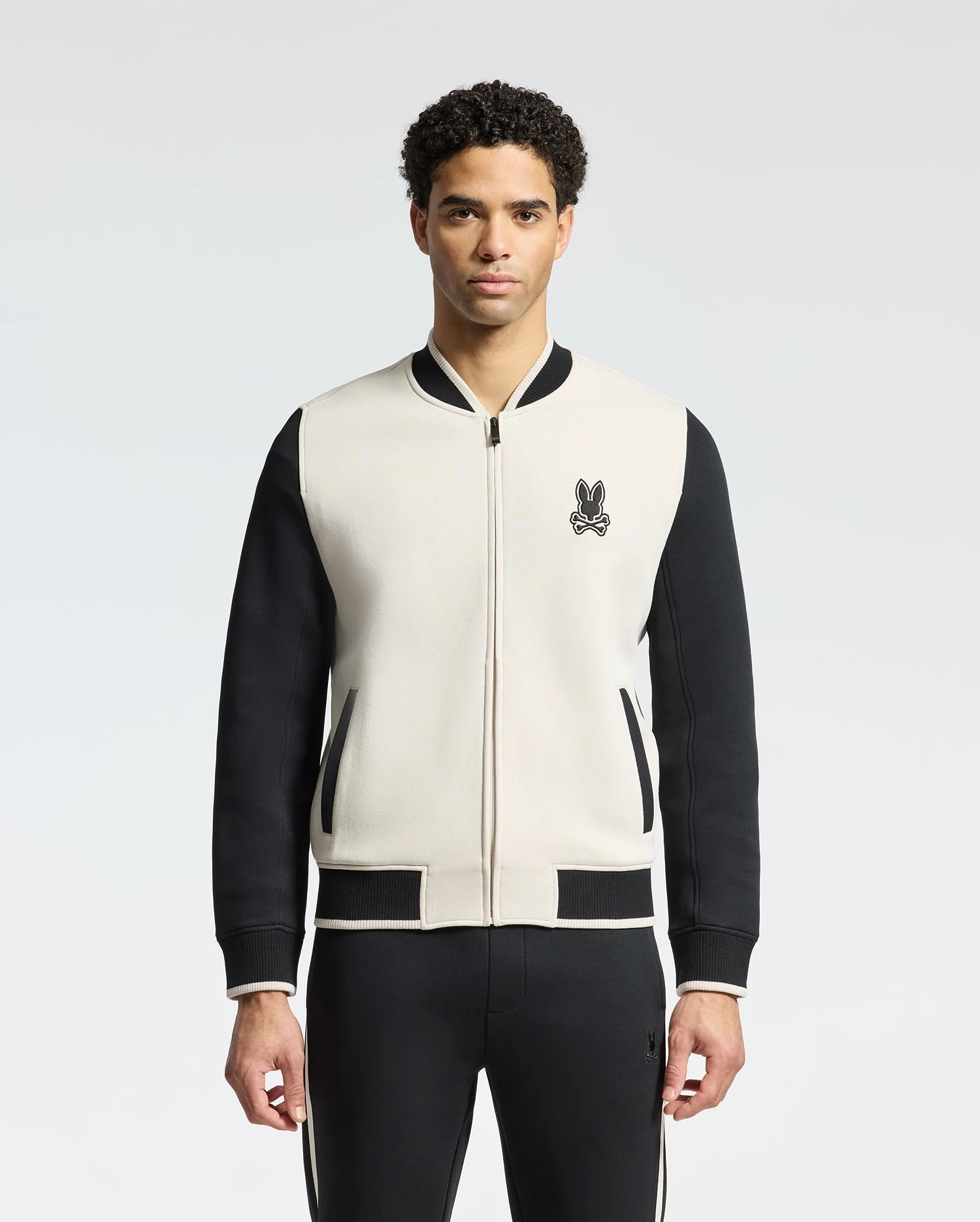 MENS CRETE COLOR BLOCK BOMBER - B6J421F200