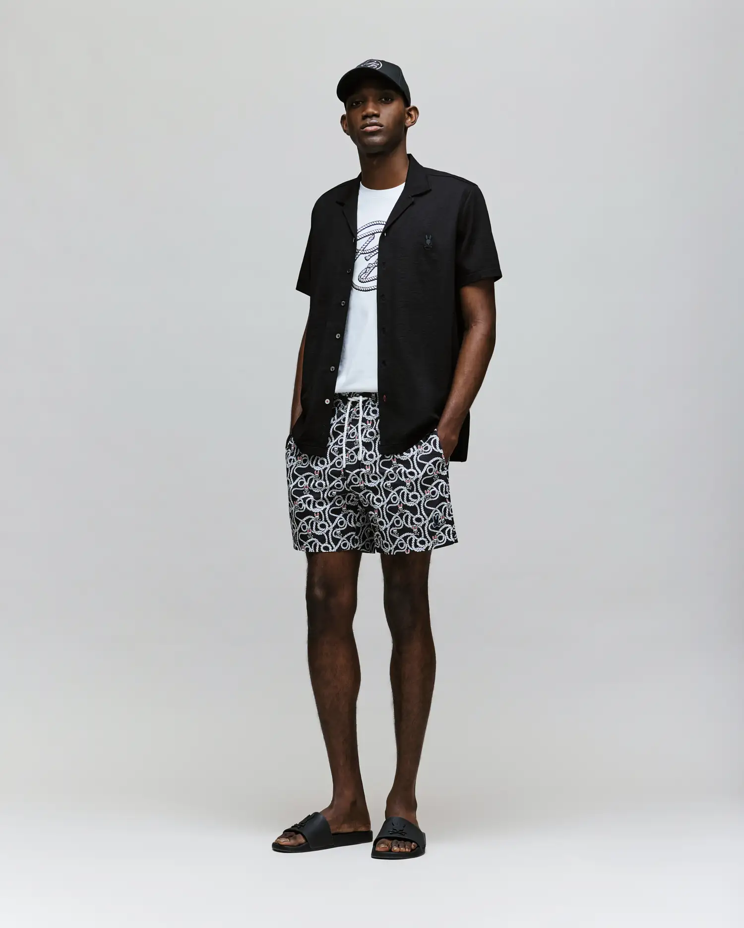 MENS CYRUS ALL OVER PRINT SWIM TRUNK - MB1000004 - Image 4