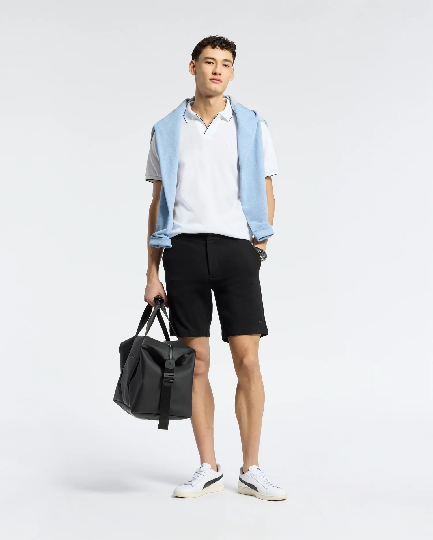 MENS EAST HILLS JOHNNY COLLAR POLO - B6K331B200 - Image 6
