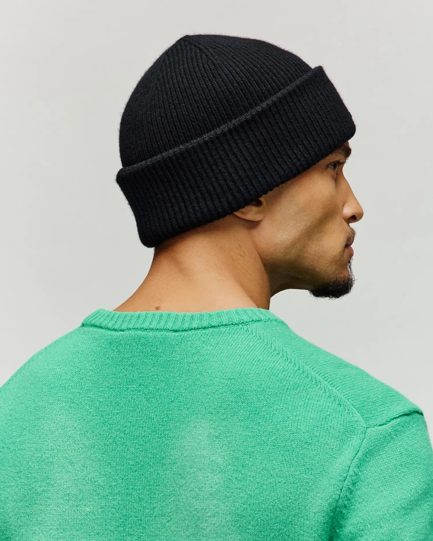 MENS GABIN PATCH BEANIE - MO2500019 - Image 2
