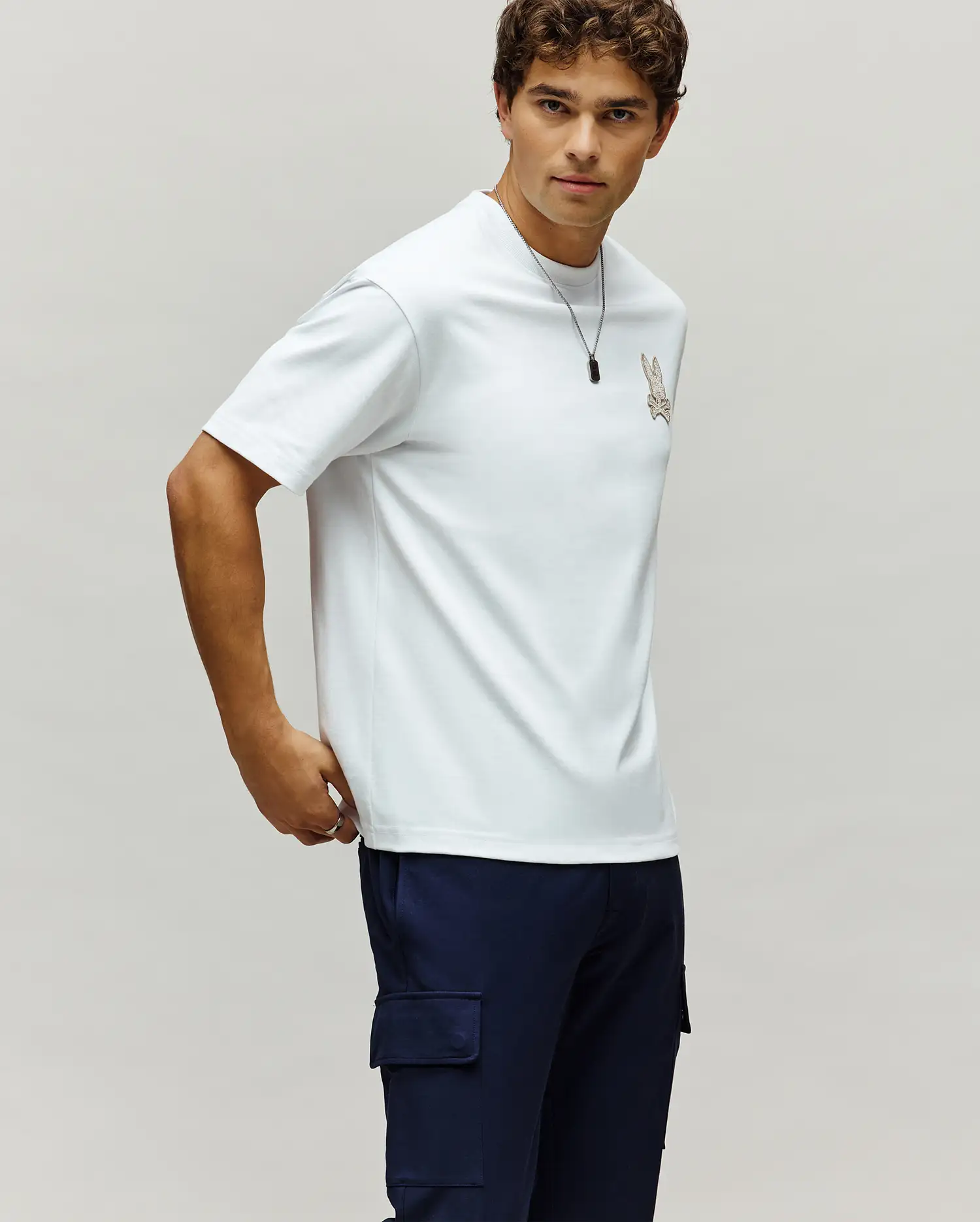 MENS GABIN OVERSIZED FIT TEE - MT0200192 - Image 3