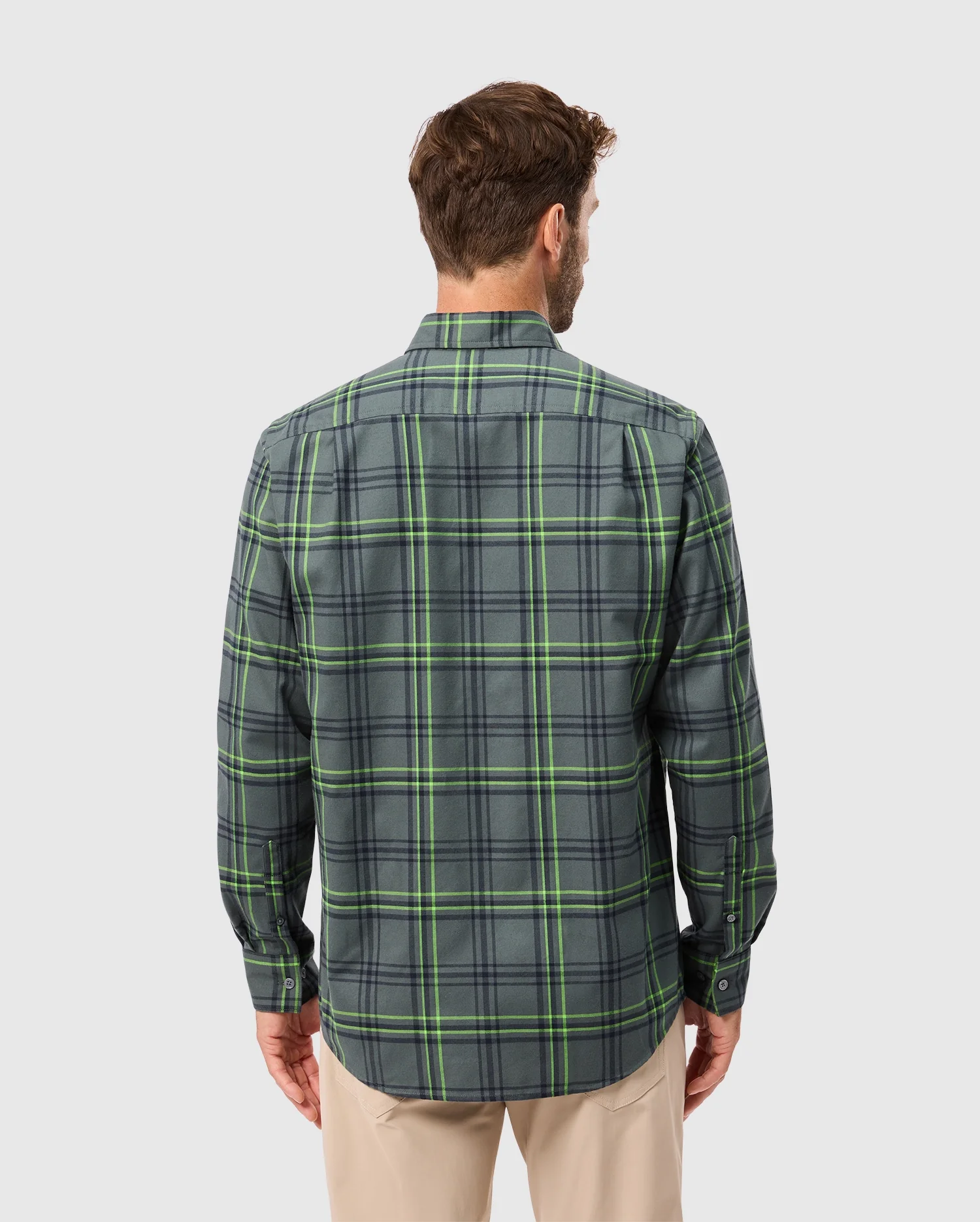 MENS HAYES PLAID SHIRT - B6C842D200 - Image 6
