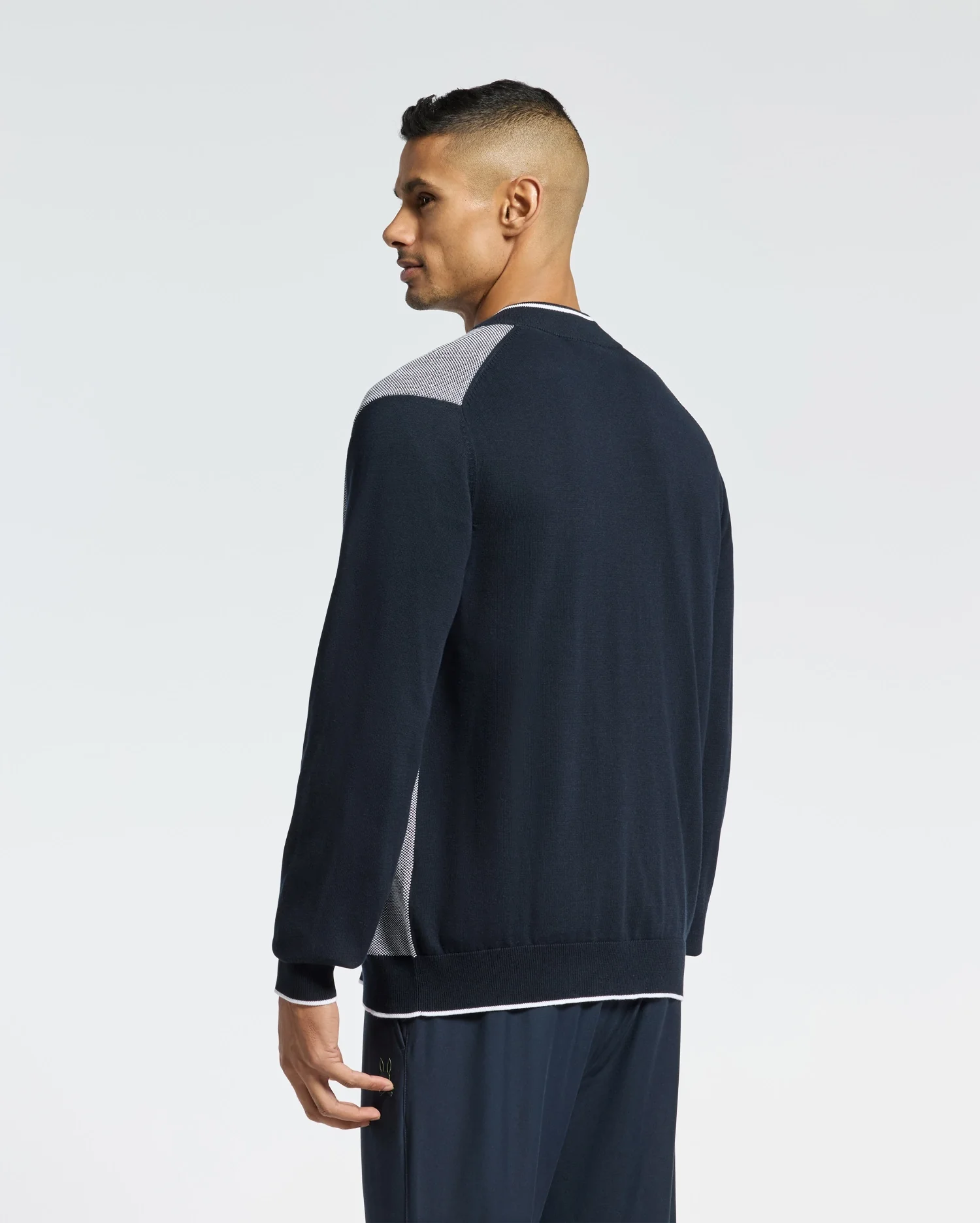 MENS HECTOR KNIT BOMBER - B6E577F200 - Image 5