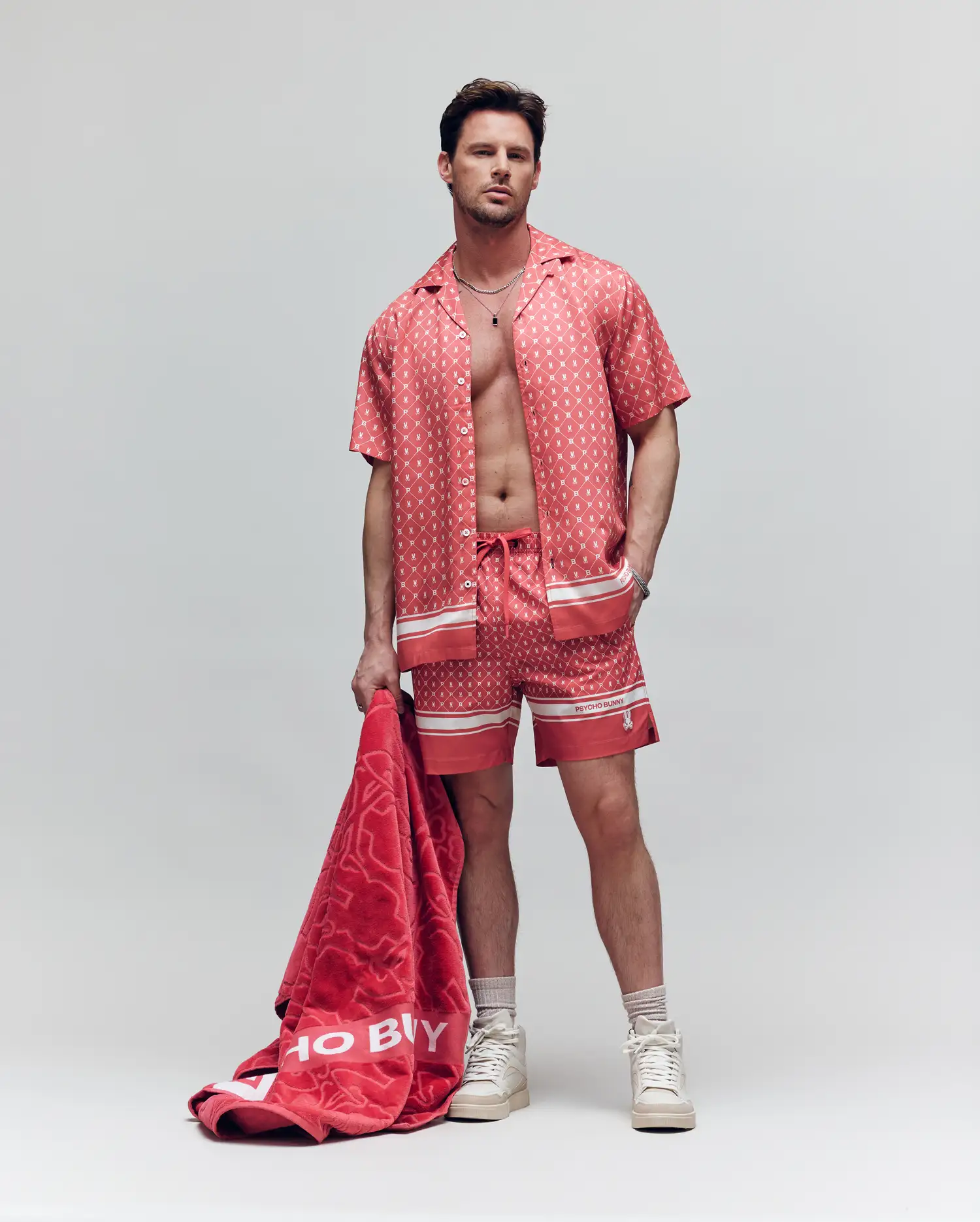 MENS HUNTER ALL OVER PRINT SWIM TRUNK - MB1000011 - Image 4