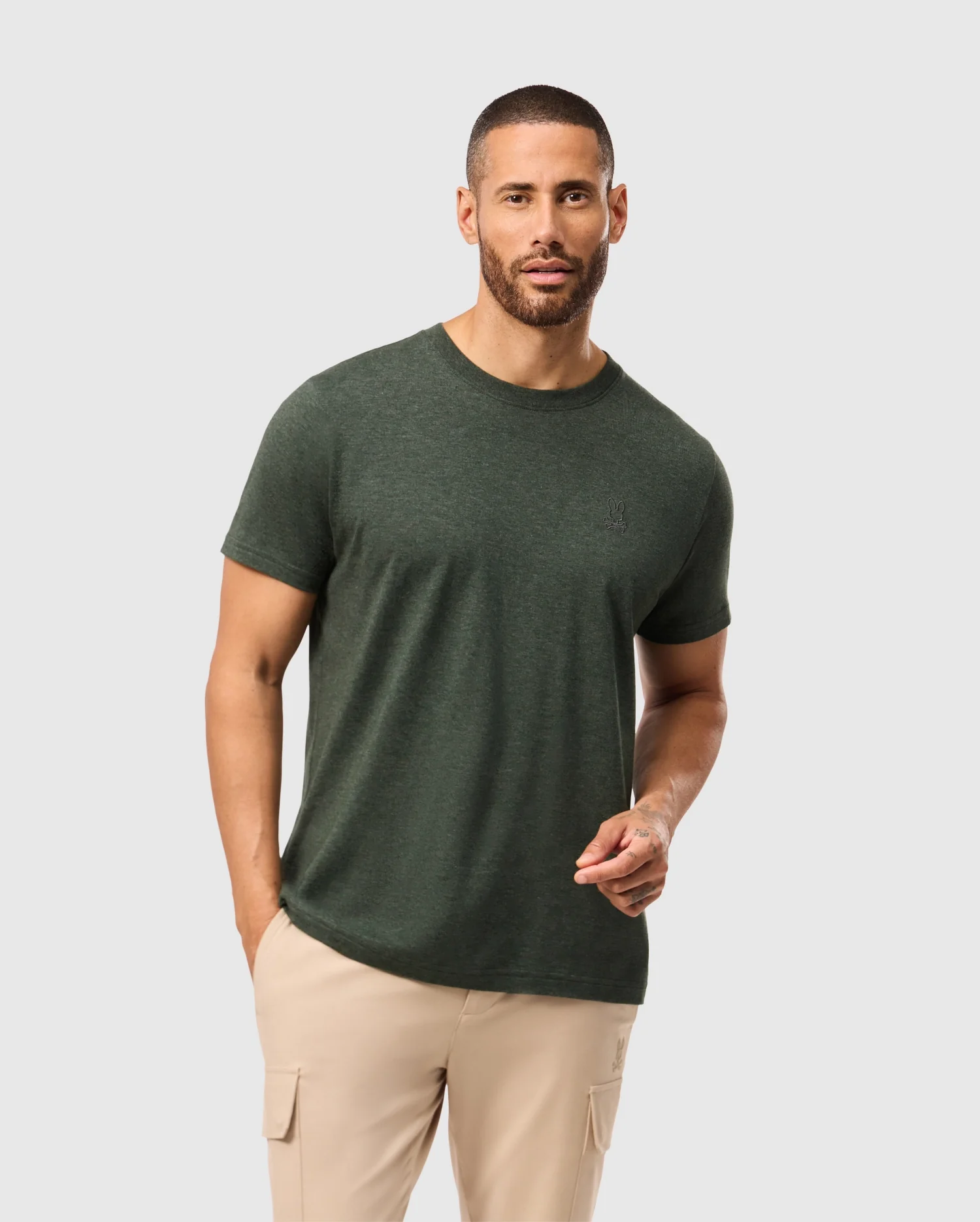 MENS JAMES PREMIUM CREW NECK TEE - B6U952D200