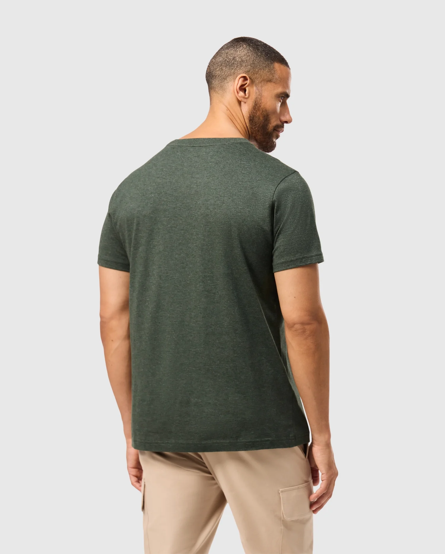 MENS JAMES PREMIUM CREW NECK TEE - B6U952D200 - Image 6