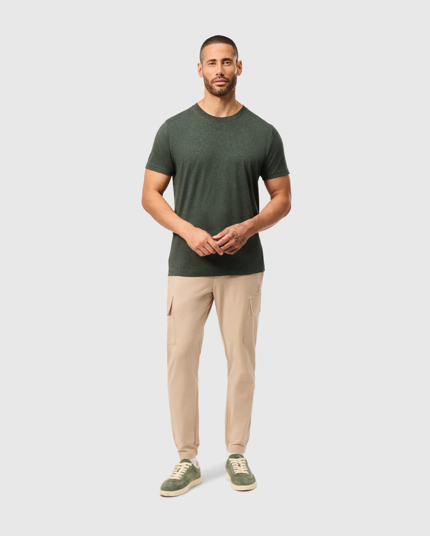 MENS JAMES PREMIUM CREW NECK TEE - B6U952D200 - Image 7