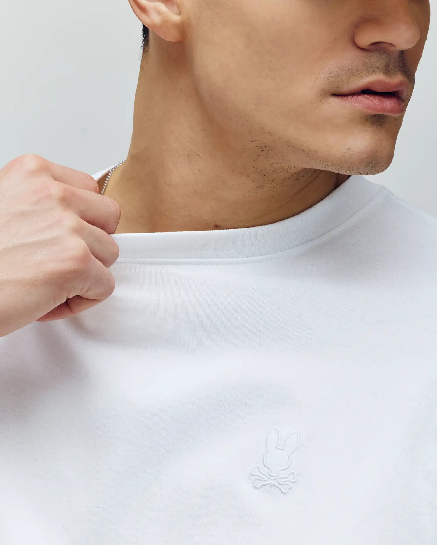 MENS JAMES PREMIUM CREW NECK TEE - B6U952D200 - Image 2