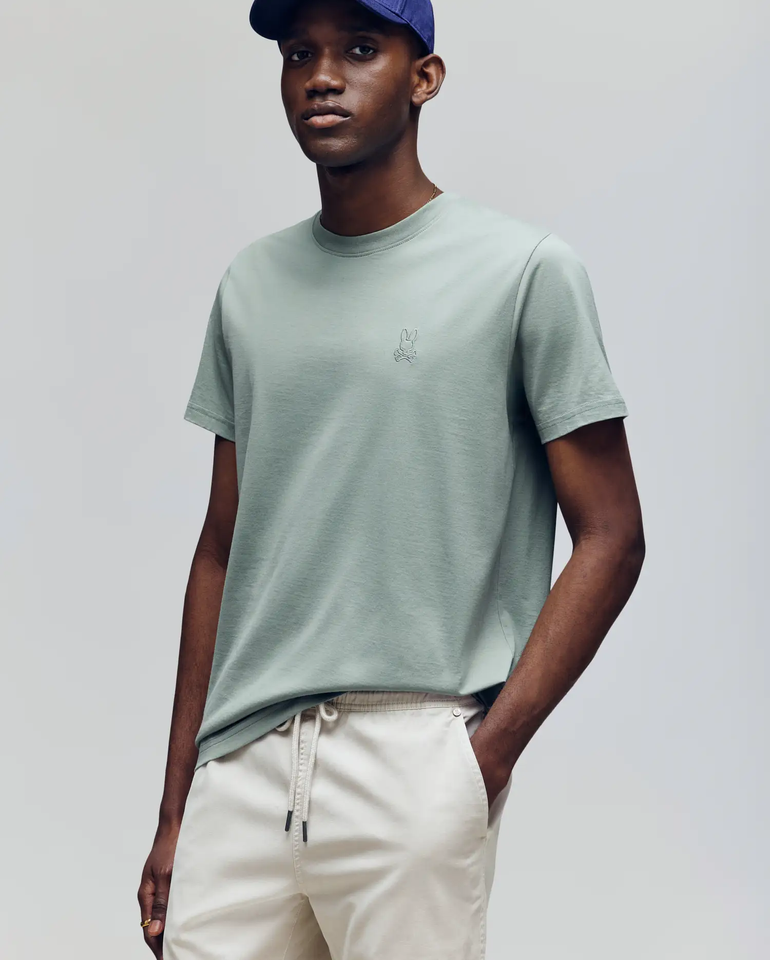 MENS JAMES PREMIUM CREW NECK TEE - B6U952D200