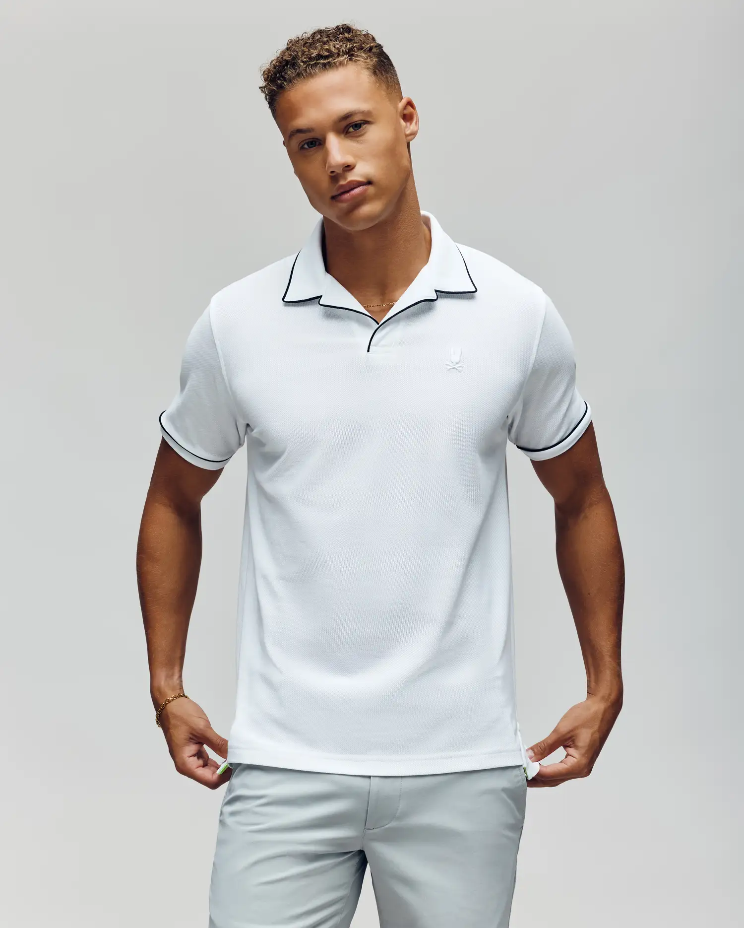 MENS JAXON SOFT PIQUE CAMP COLLAR POLO - MT0100006