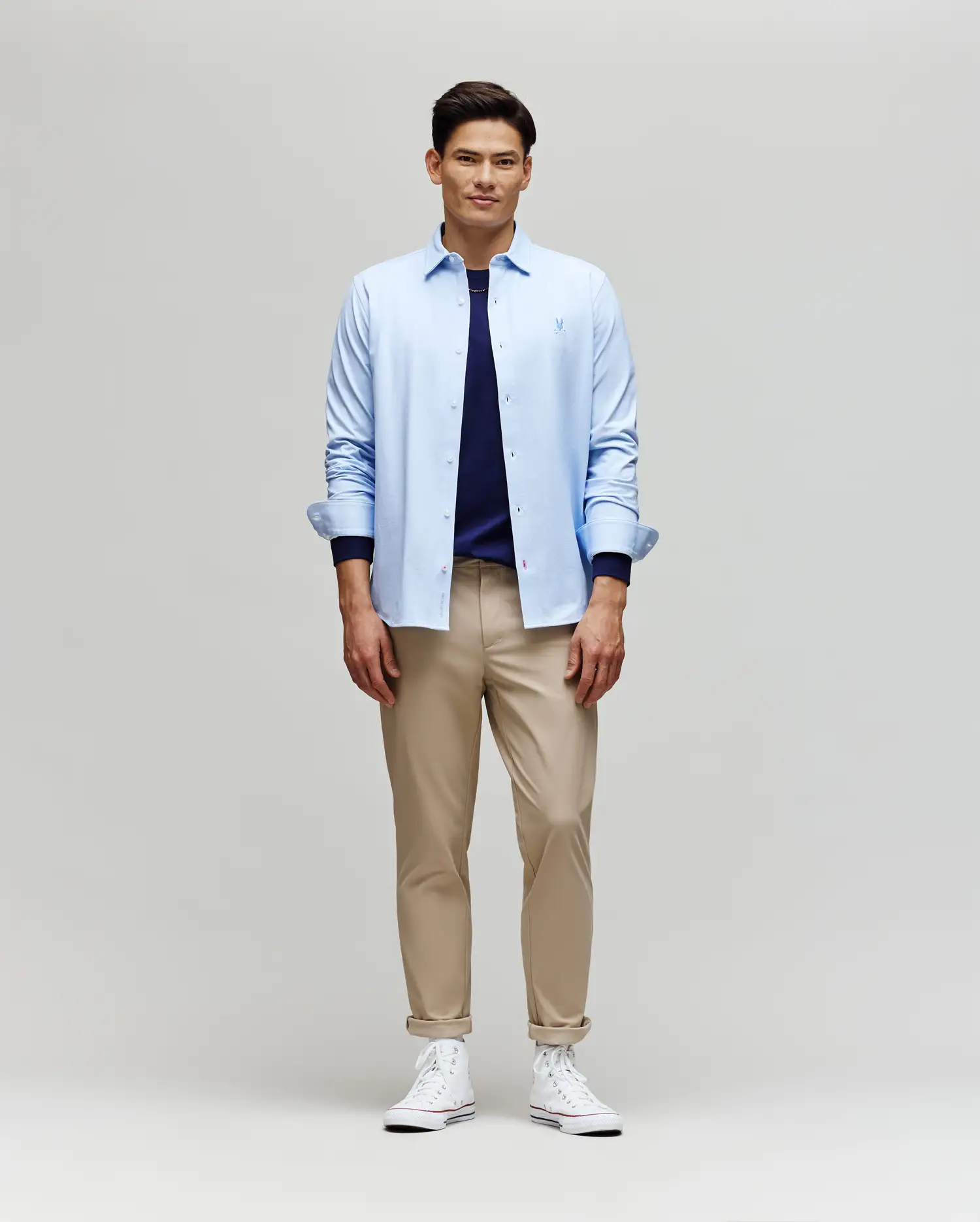 MENS JIM JERSEY STRIPED KNIT SHIRT - MT0300041 - Image 4