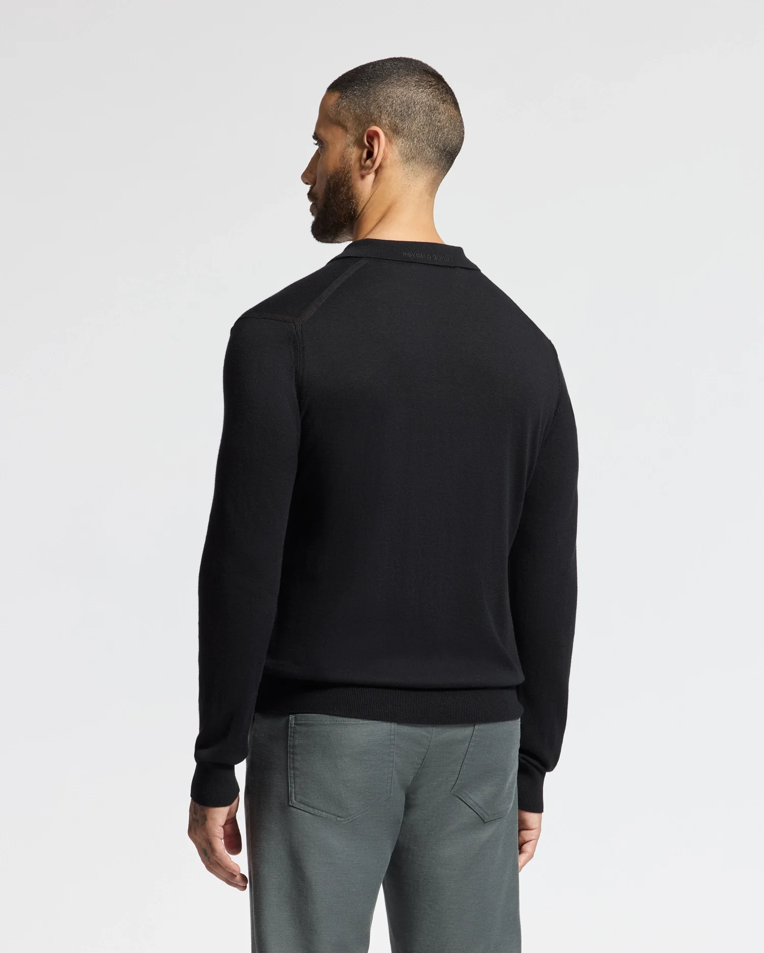 MENS JOHNNY COLLAR SWEATER - B6E258E200 - Image 7