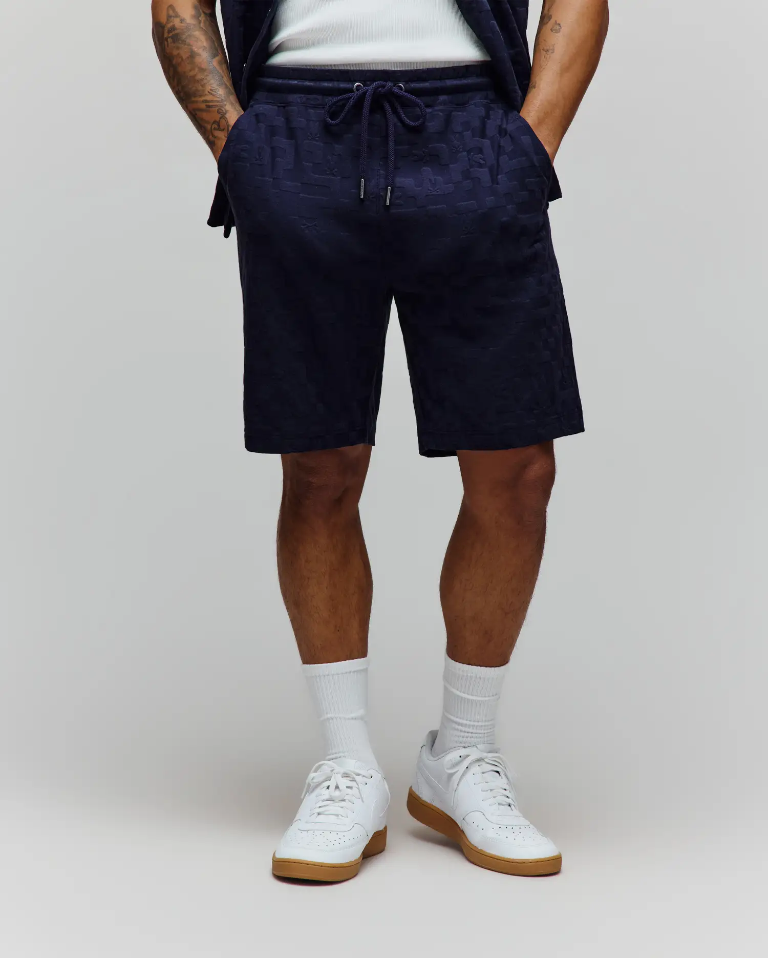 MENS JOSH JACQUARD KNIT SHORT - MB0900055