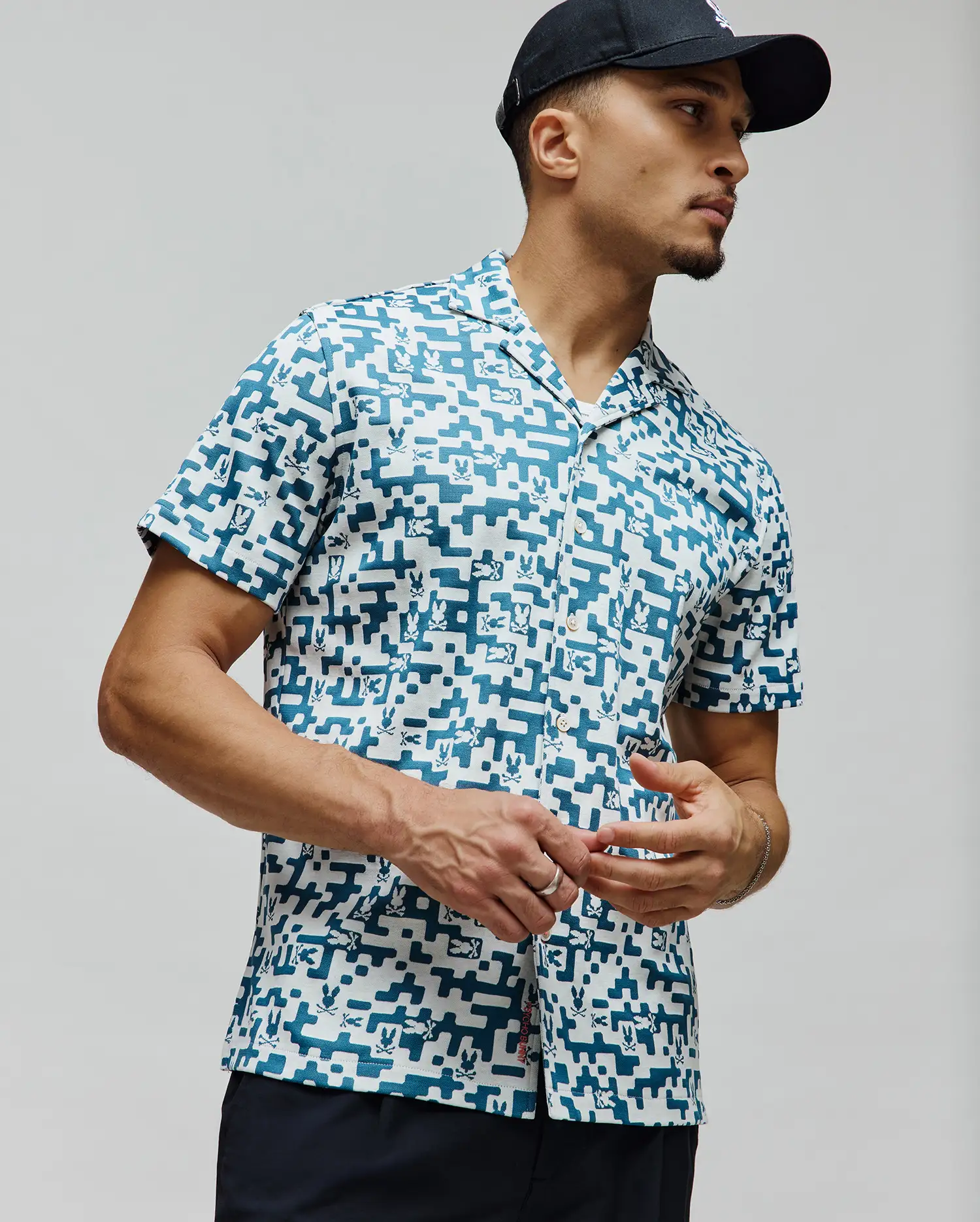 MENS JOSH JACQUARD SHIRT - MT0300072 - Image 4