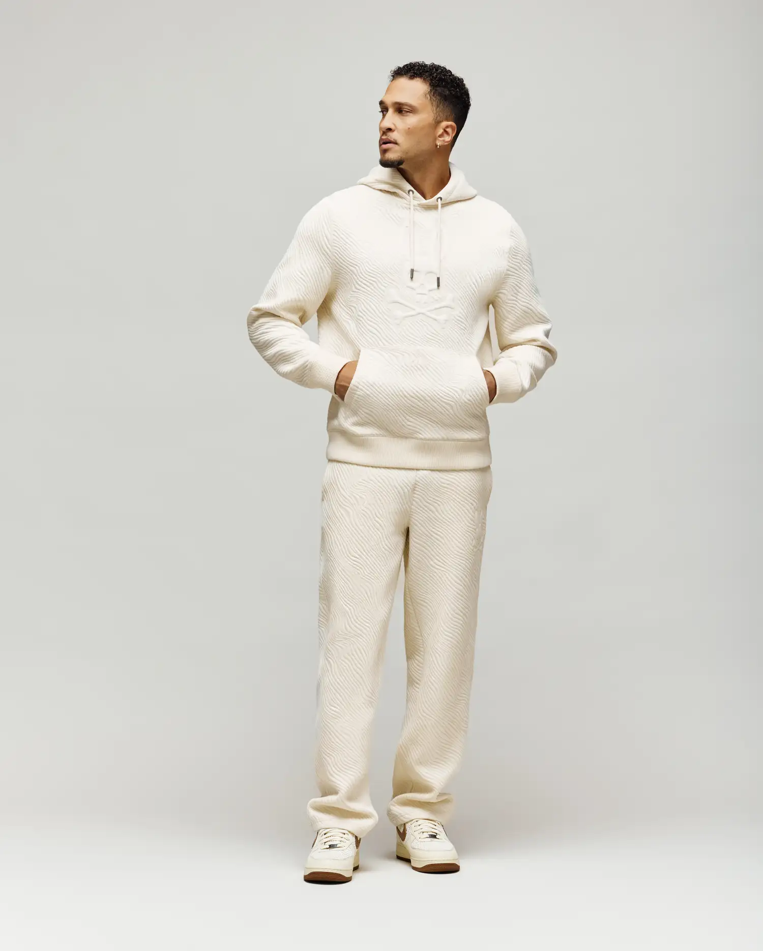 MENS KENDRICK TEXTURED HOODIE - MT0500097 - Image 4