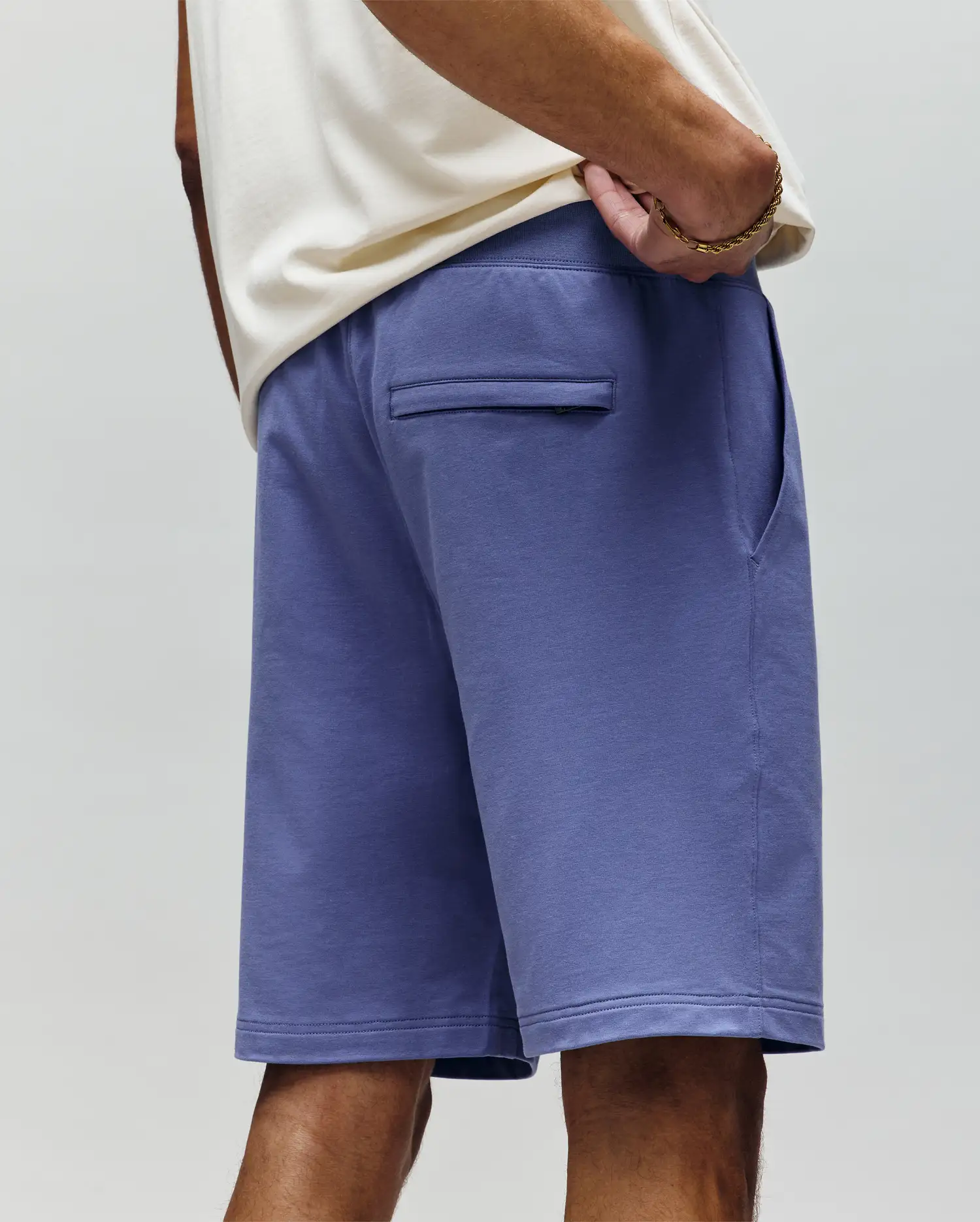 MENS LEVANZO FRENCH TERRY SWEATSHORT - B6R578F200 - Image 2