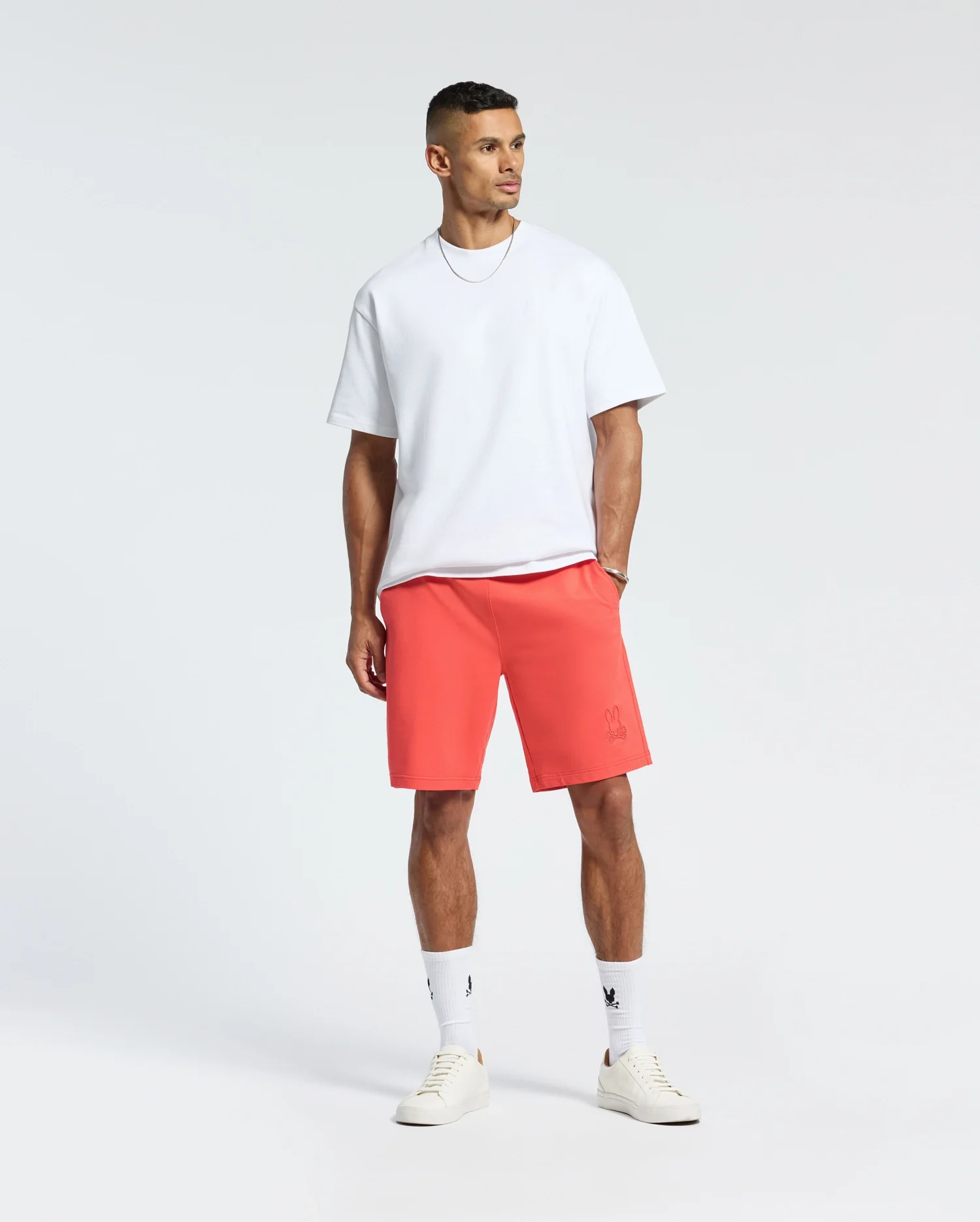 MENS LEVANZO FRENCH TERRY SWEATSHORT - B6R578F200 - Image 6