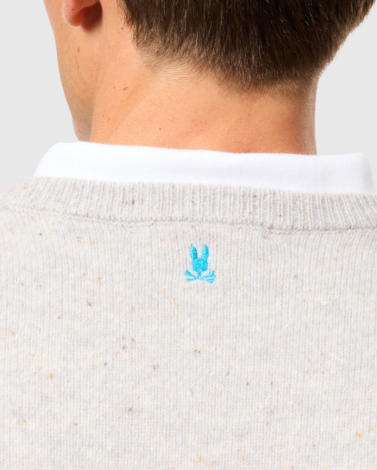 MENS LINCOLN MERINO WOOL SWEATER - B6E831D200 - Image 7