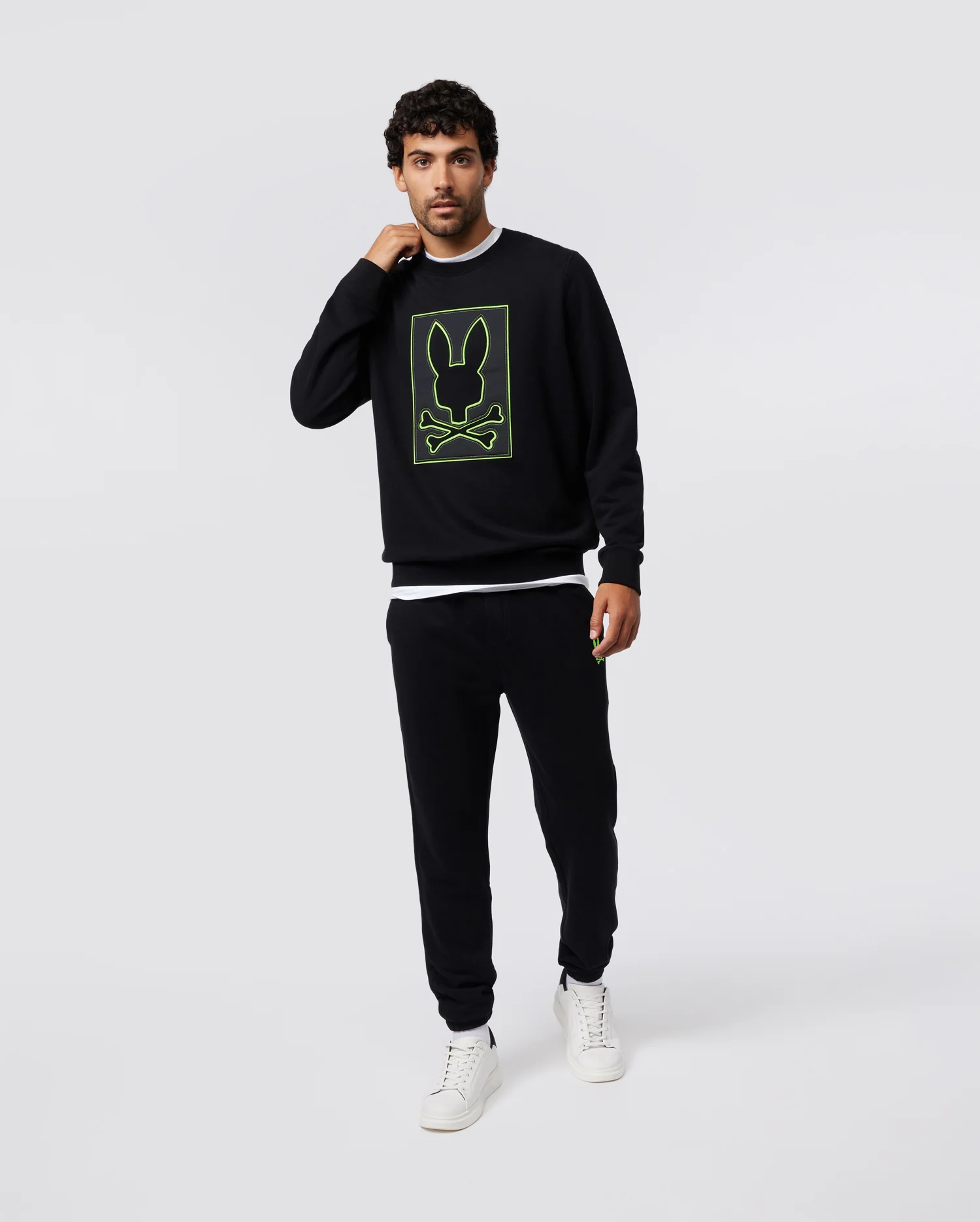 MENS LOS ANGELES FLEECE SWEATSHIRT - B6S805Z1FT - Image 8