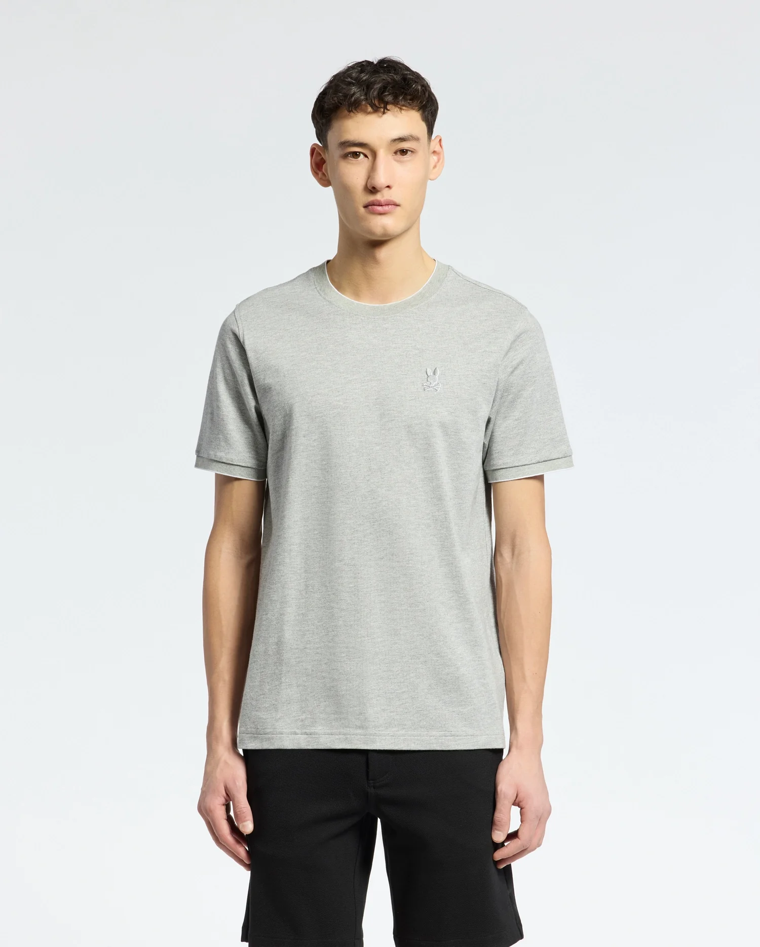 MENS MACKAY JACQUARD SIGNATURE TEE - B6U576F200