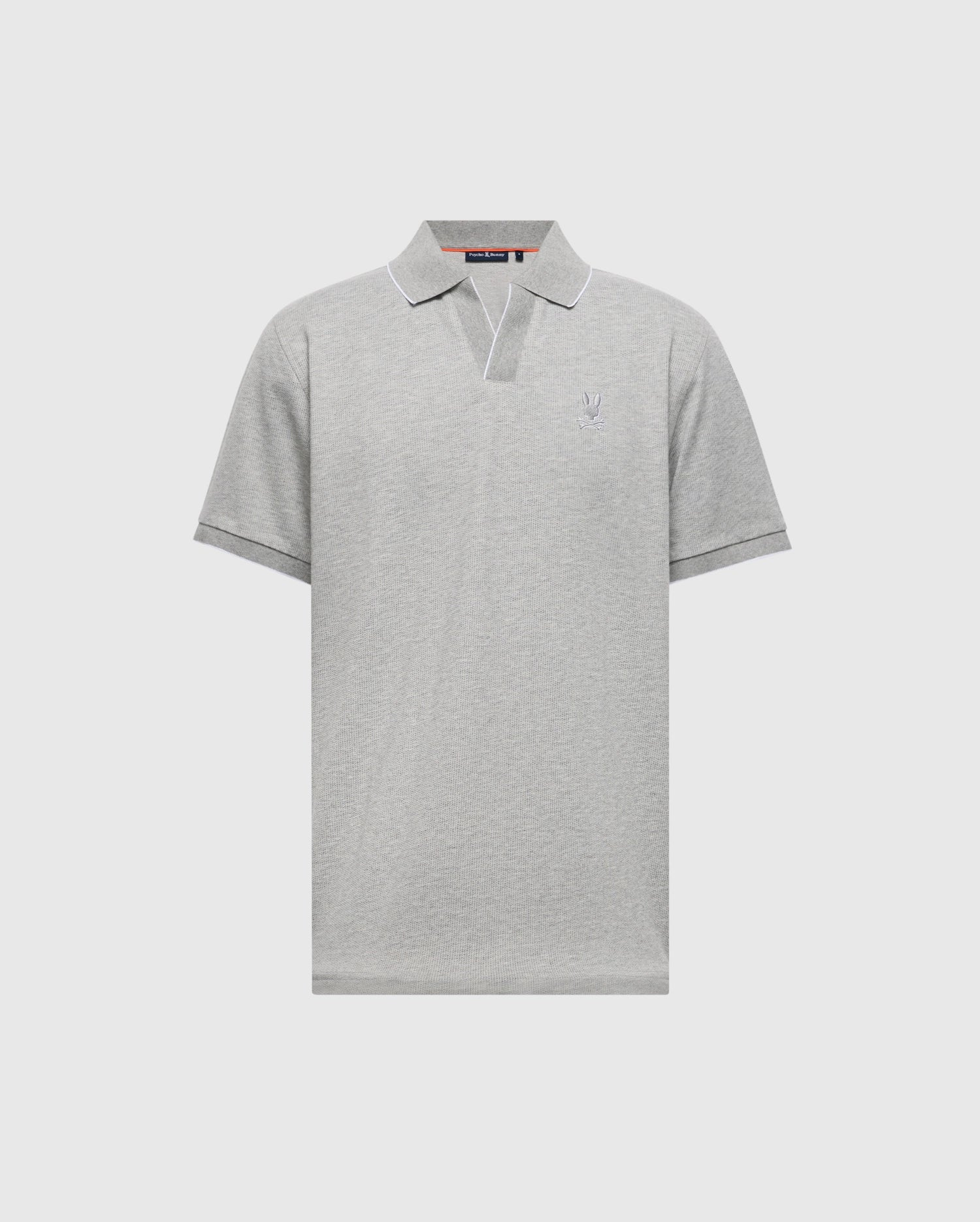 MENS MACKAY JACQUARD JOHNNY COLLAR POLO - B6K408F200 - Image 7