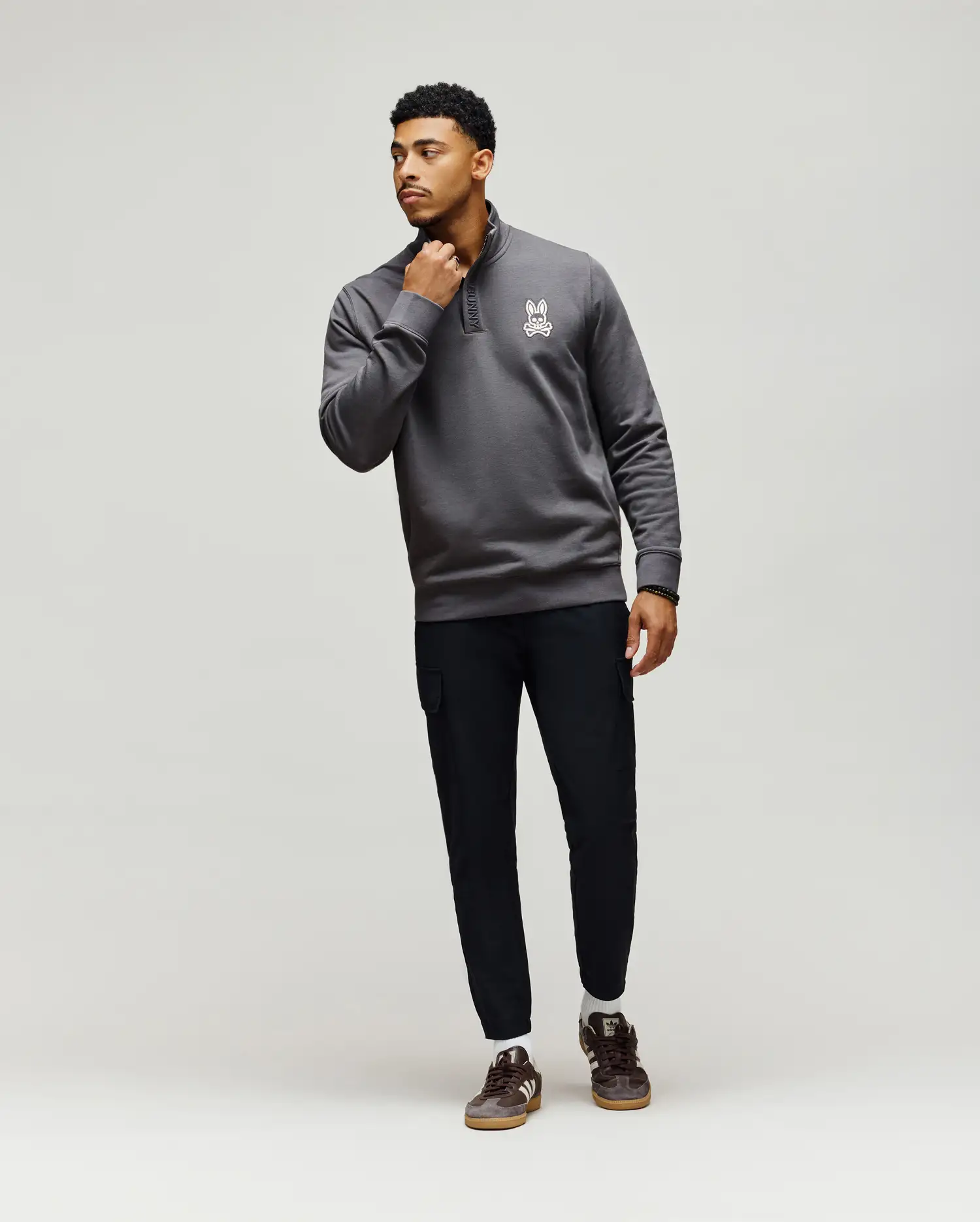 MENS MATT 1/4 ZIP SWEATSHIRT - MT0500116 - Image 4