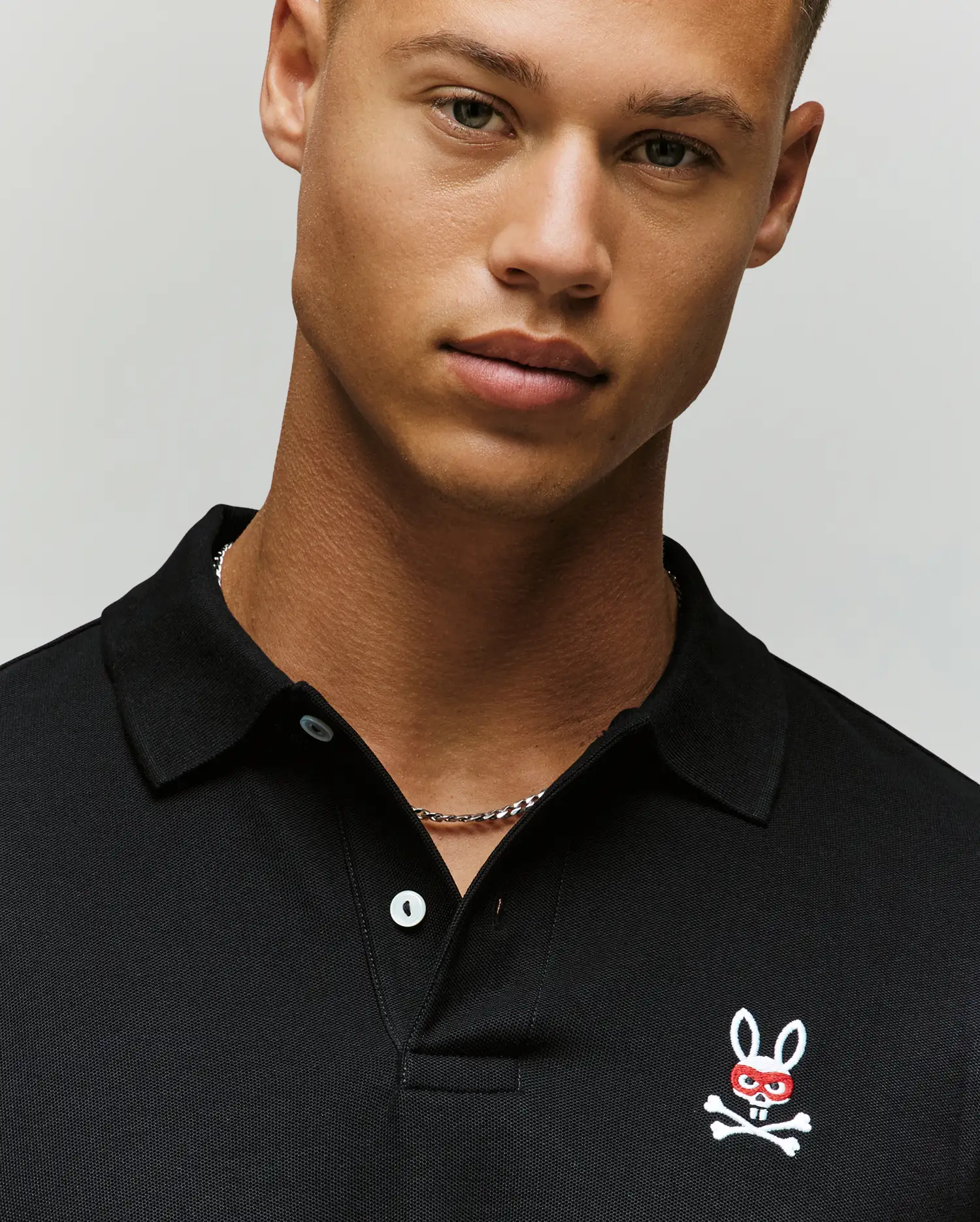 MENS MISCHIEF BUNNY PIQUE POLO - MT0100025 - Image 2