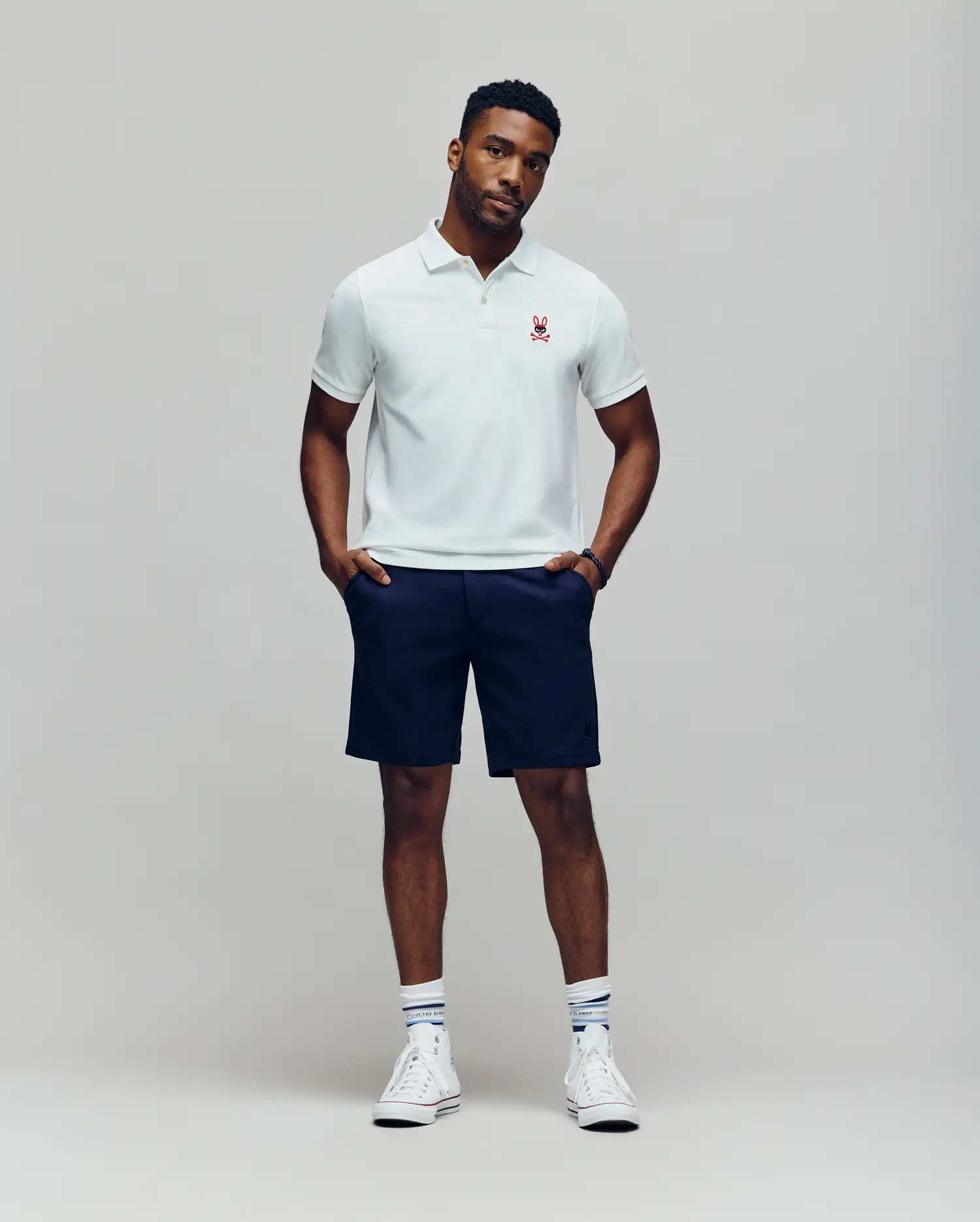 MENS MISCHIEF BUNNY PIQUE POLO - MT0100025 - Image 3