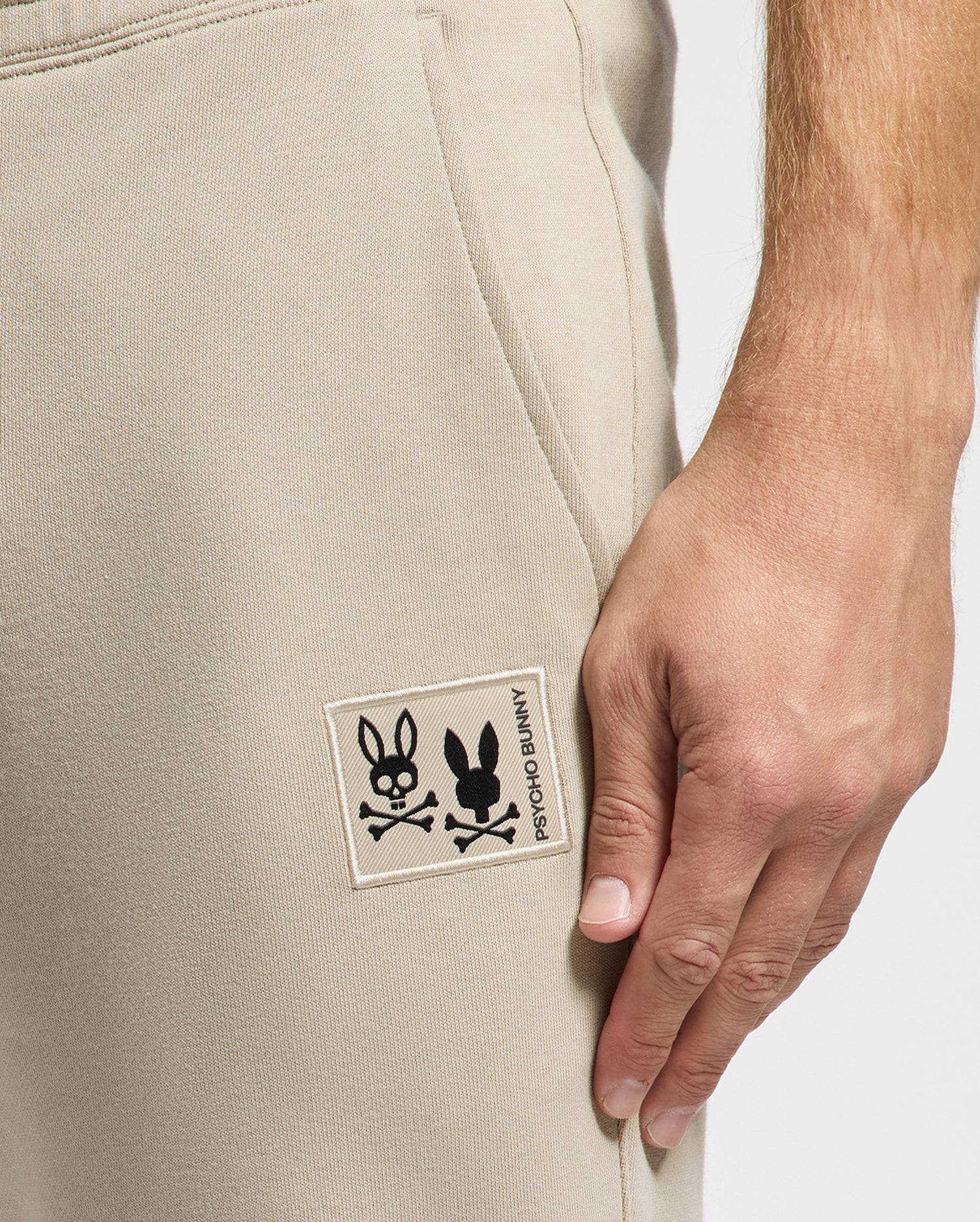 MENS MONROE TWILL PATCH FLEECE SWEATPANT - B6P929D200 - Image 3