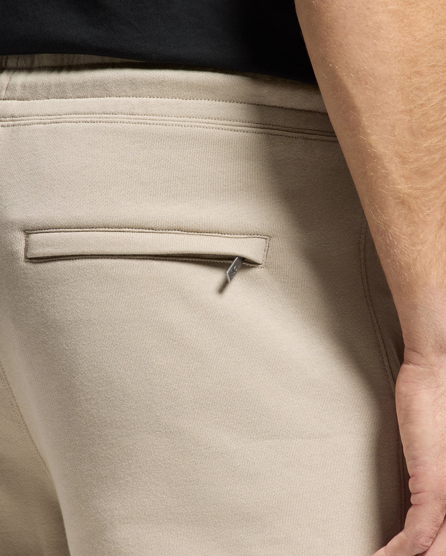 MENS MONROE TWILL PATCH FLEECE SWEATPANT - B6P929D200 - Image 5
