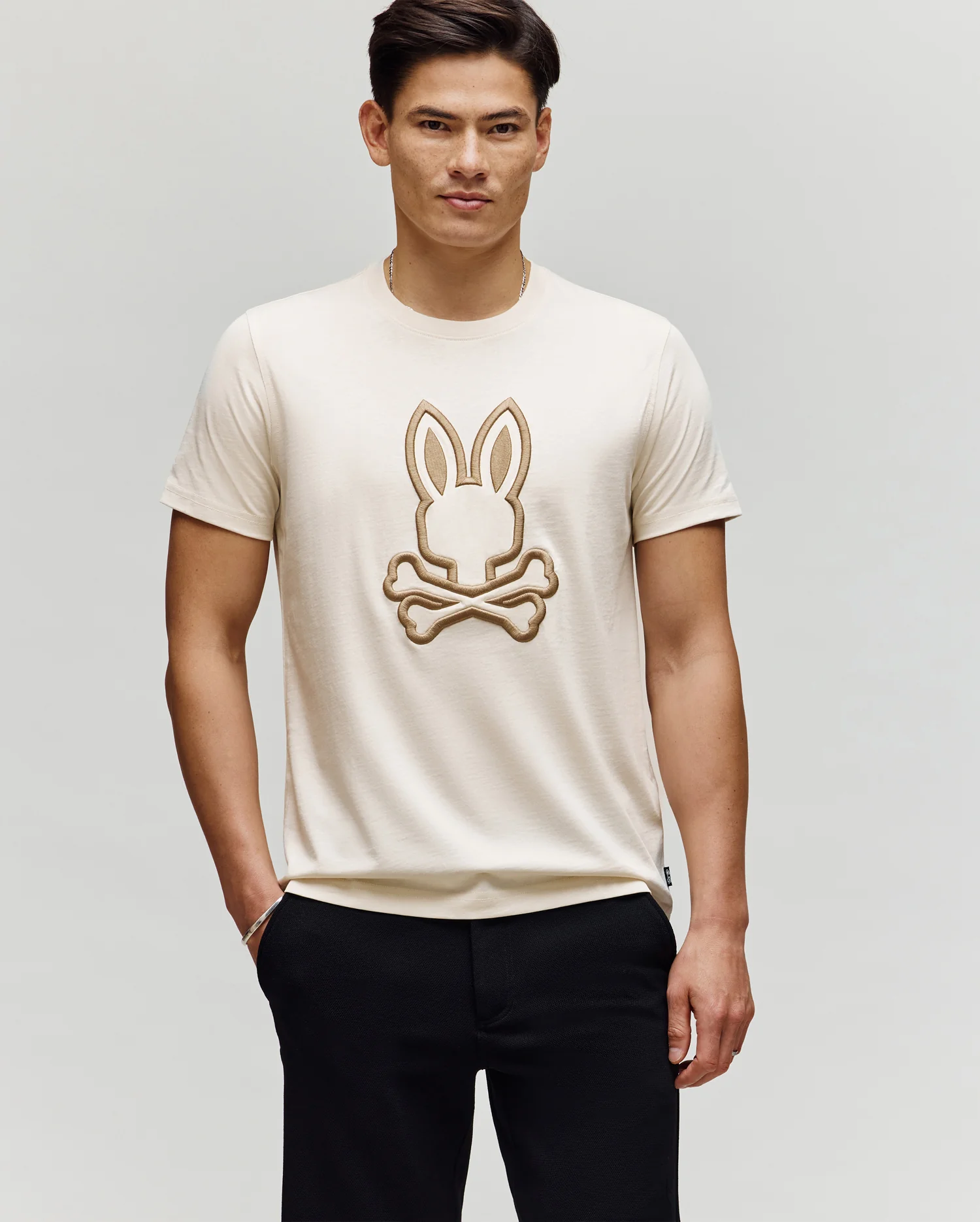 MENS NICHOLAS EMBROIDERED TEE - MT0200054 - Image 2