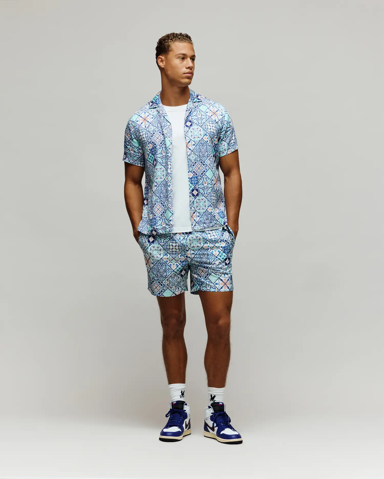 MENS NIVAR ALL OVER PRINT SWIM TRUNK - MB1000044 - Image 4