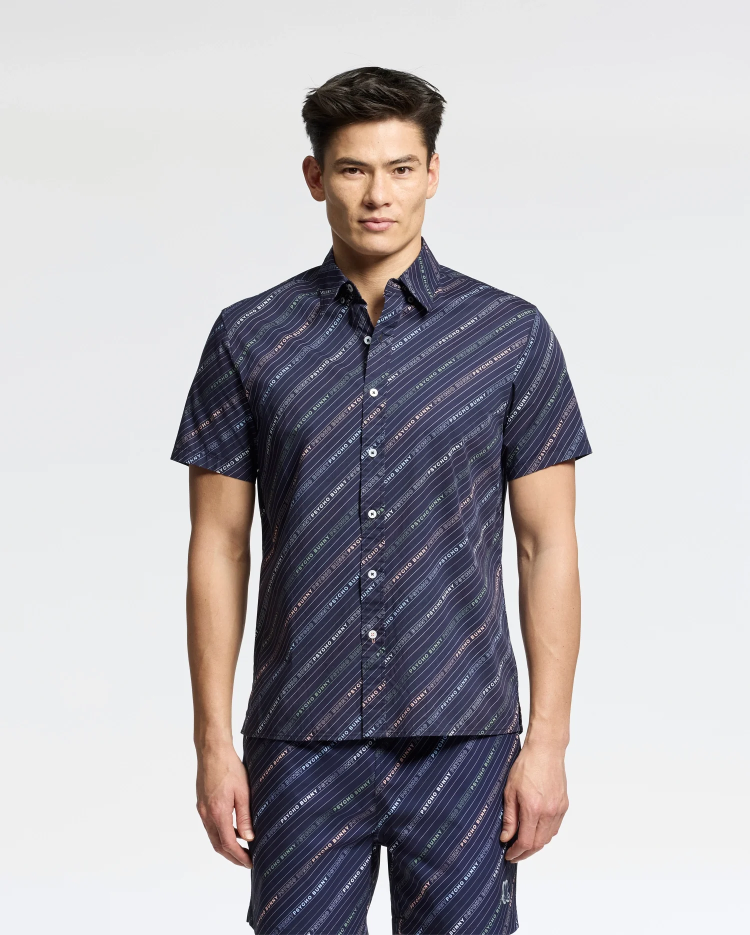 MENS RENMARK STRETCH POPLIN WOVEN SHIRT - B6Q629F200