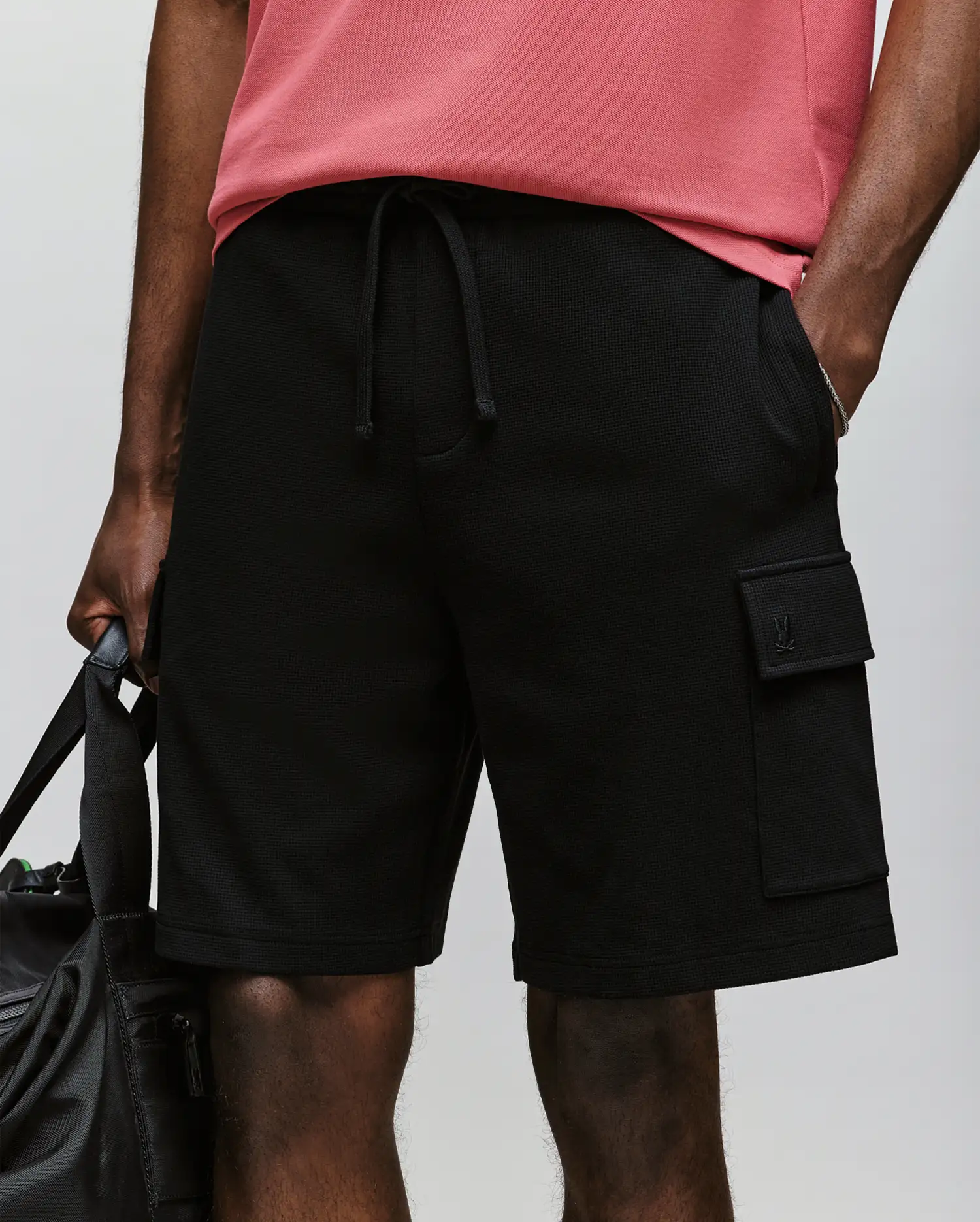 MENS RON WAFFLE CARGO SHORT - MB0900012 - Image 2