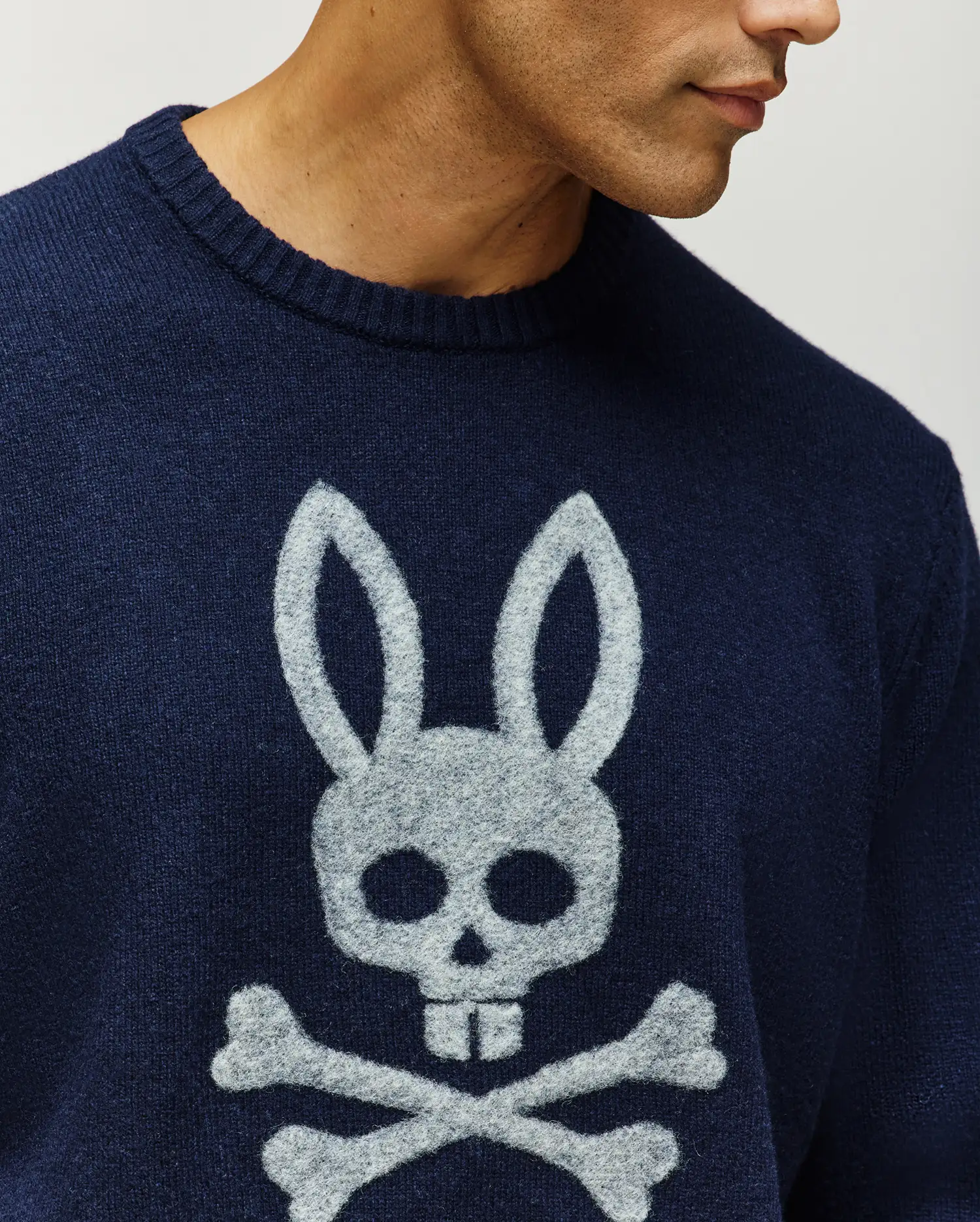 MENS SAXON COZY YARN CREW - MT0400074 - Image 2