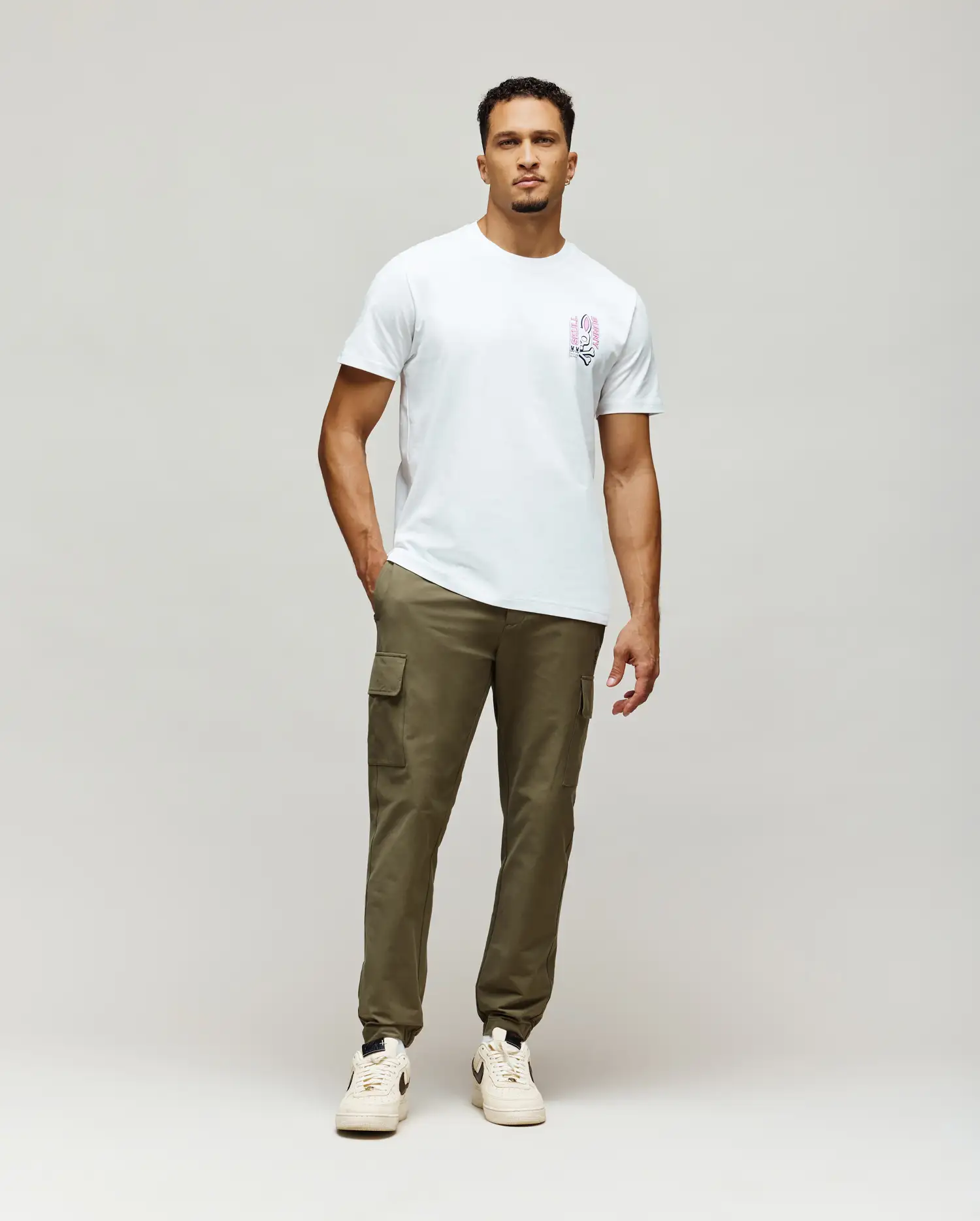 MENS SKULL BUNNY GRAPHIC TEE - MT0200330 - Image 5