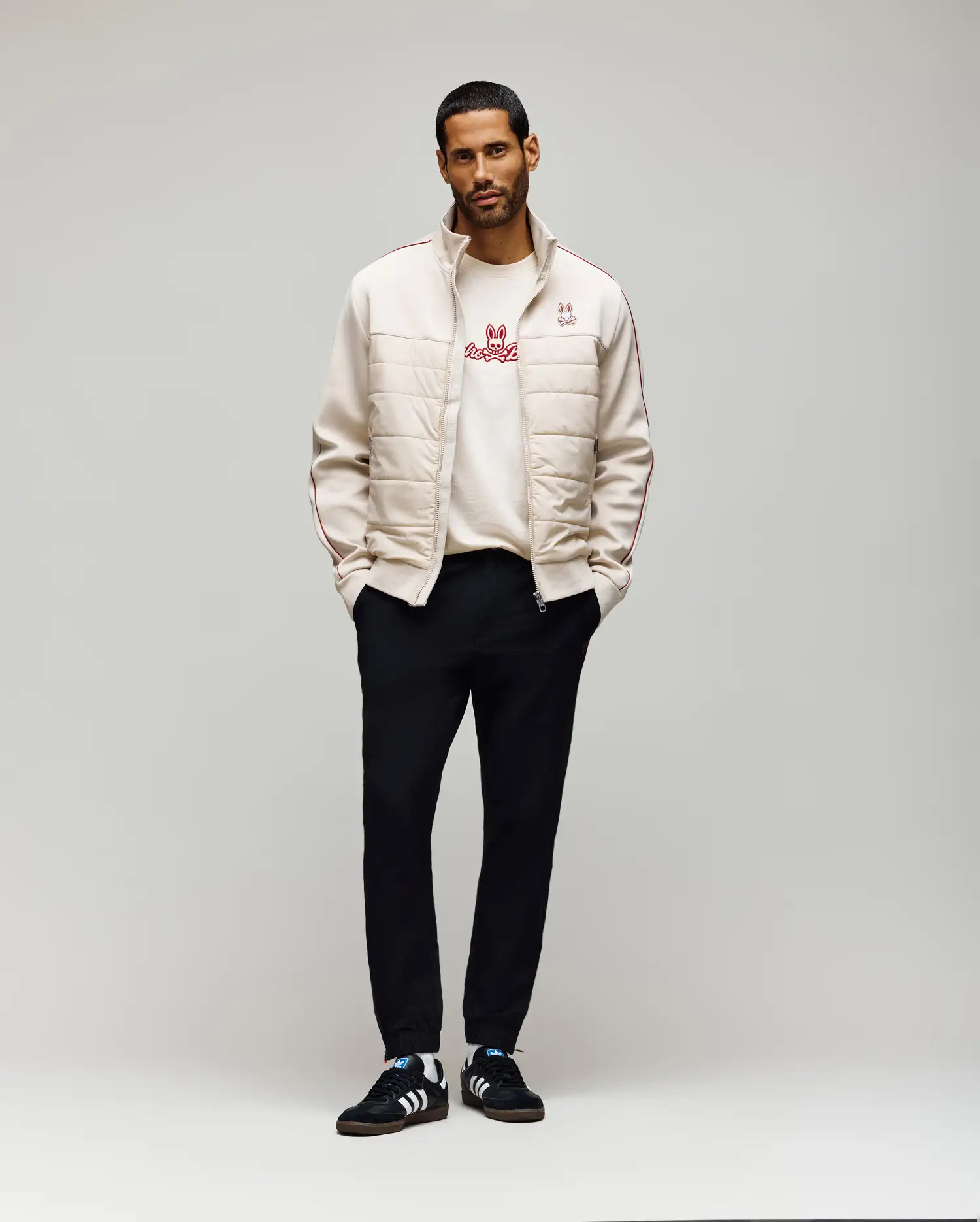 MENS SYLAS MIX MEDIA JACKET - MO1100037 - Image 4