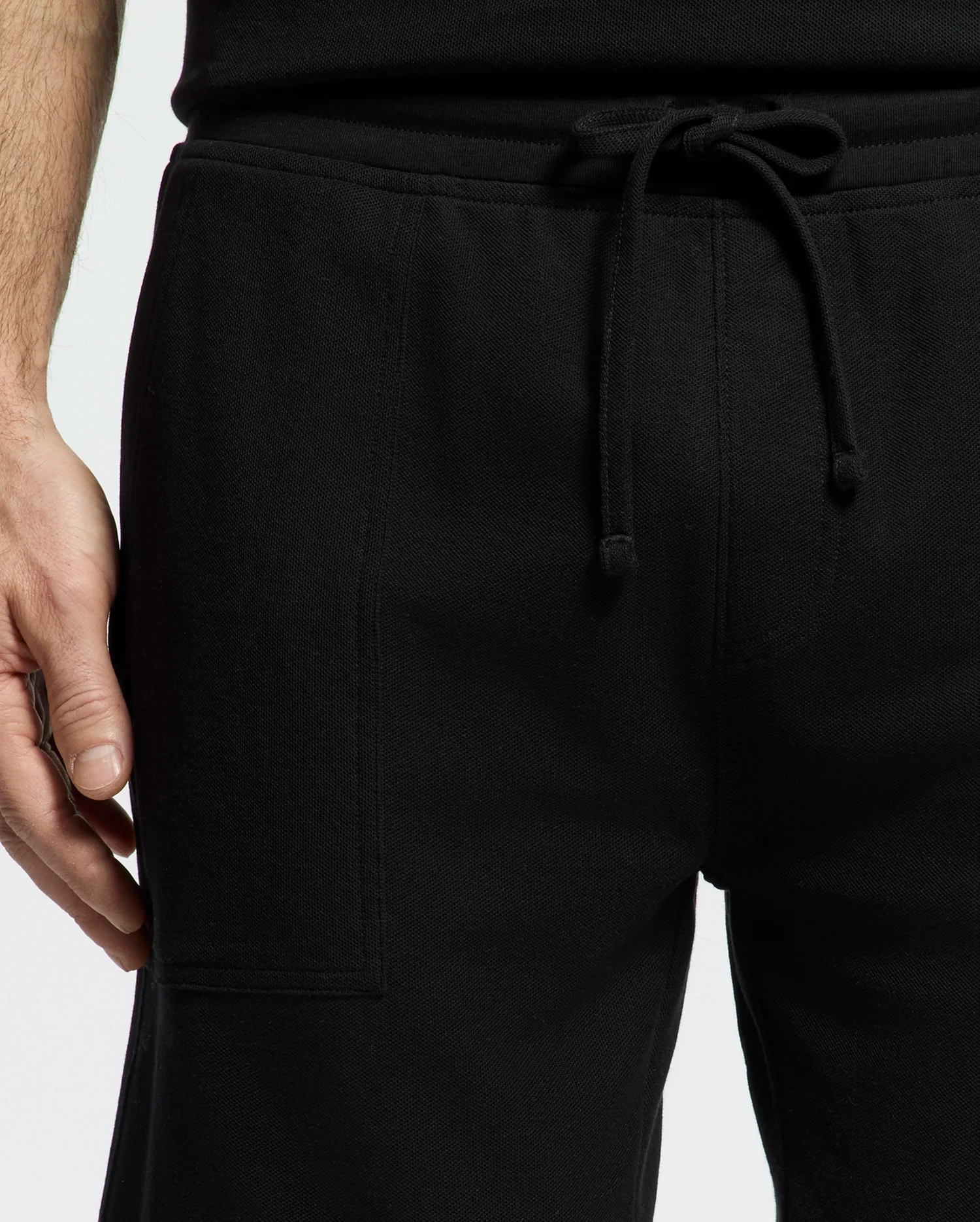 MENS TAYLOR LIGHT PIQUE SWEATSHORT - B6R344F200 - Image 2