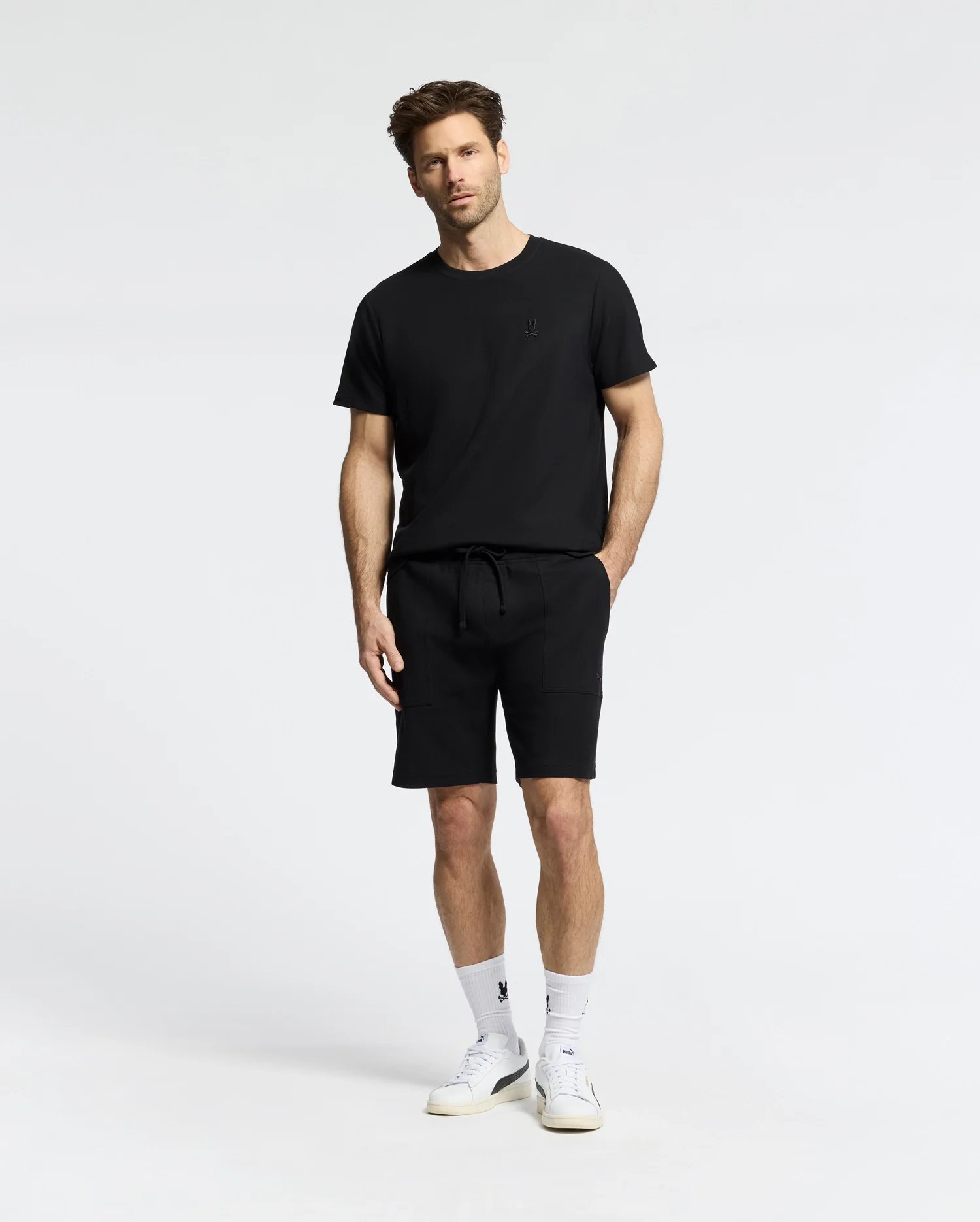 MENS TAYLOR LIGHT PIQUE SWEATSHORT - B6R344F200 - Image 6