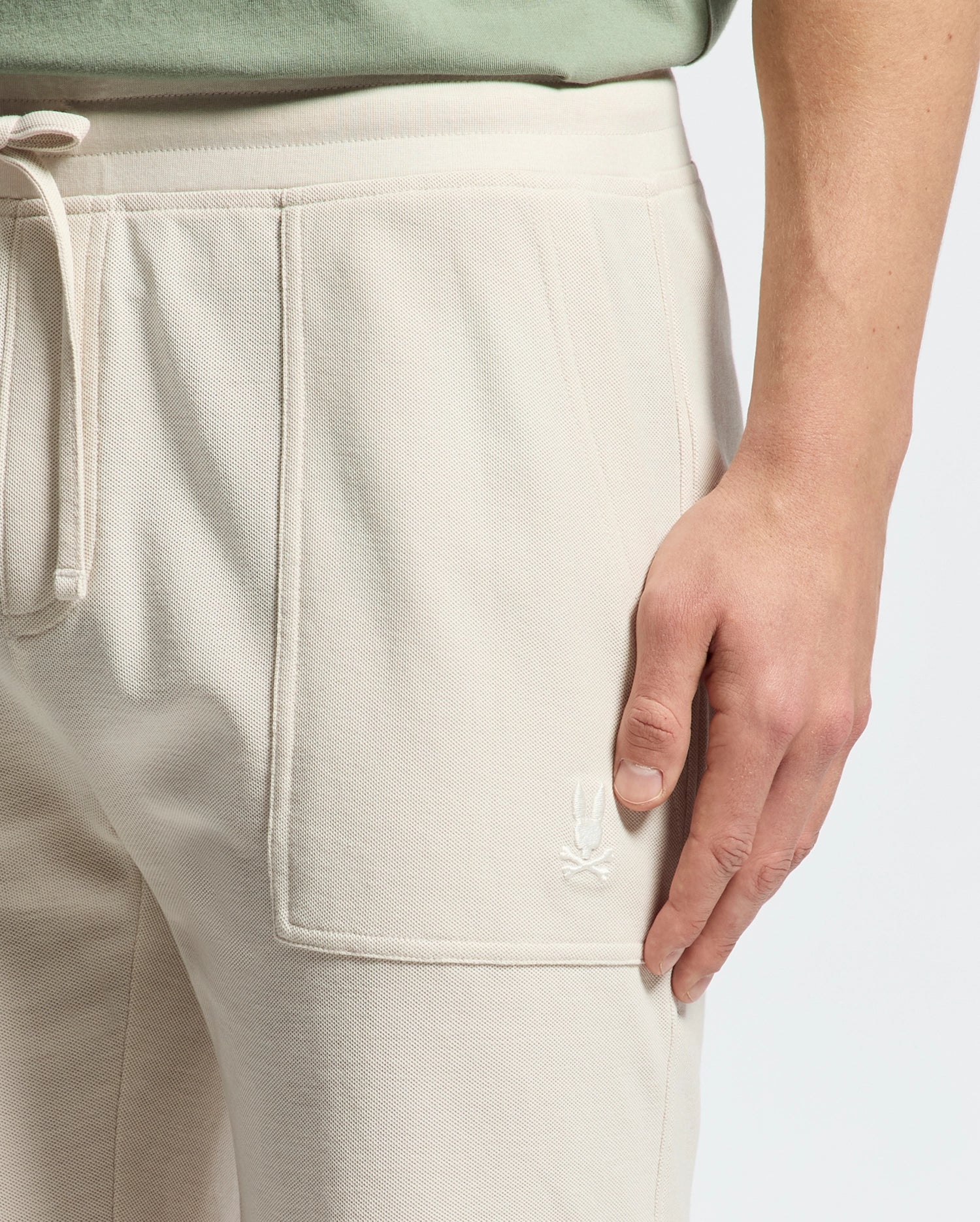 MENS TAYLOR LIGHT PIQUE SWEATSHORT - B6R344F200 - Image 3