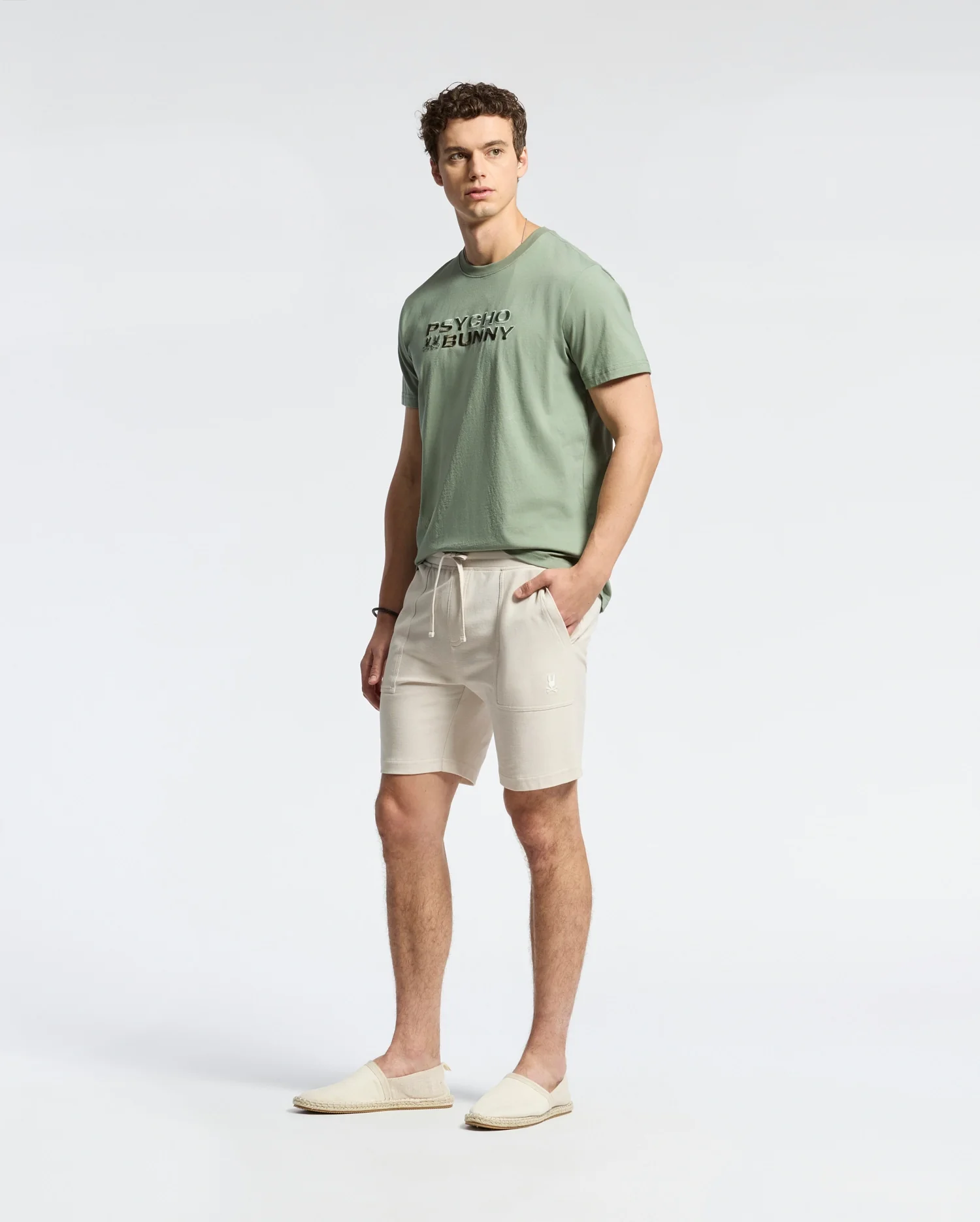 MENS TAYLOR LIGHT PIQUE SWEATSHORT - B6R344F200 - Image 6