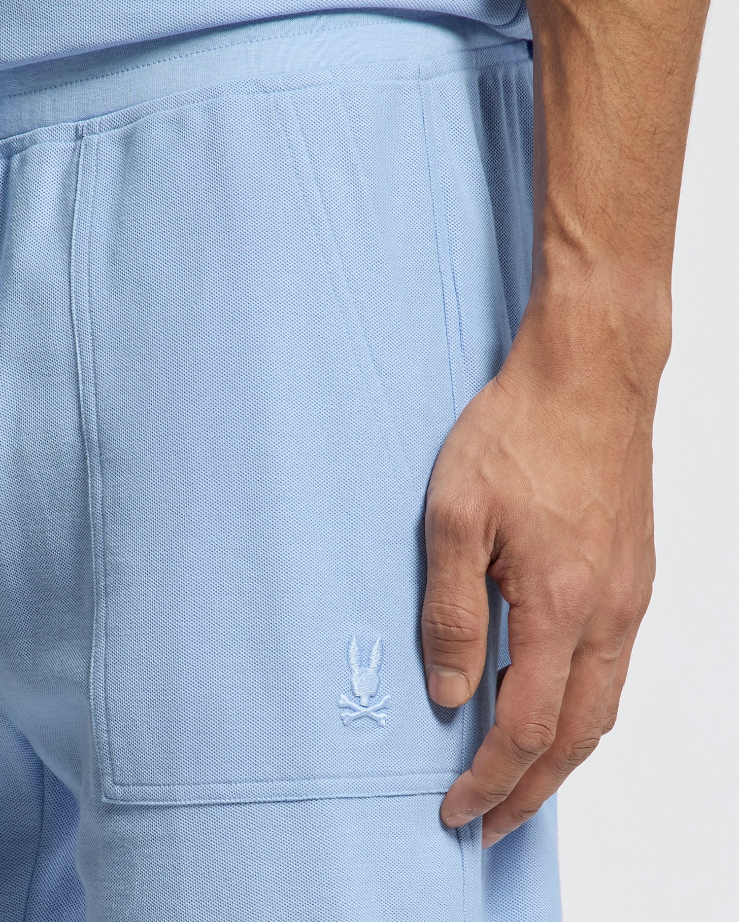 MENS TAYLOR LIGHT PIQUE SWEATSHORT - B6R344F200 - Image 3