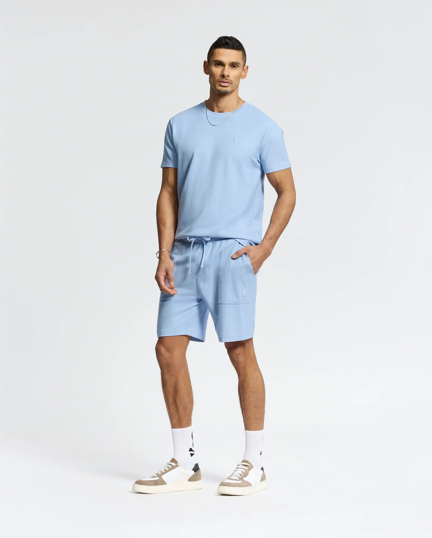 MENS TAYLOR LIGHT PIQUE SWEATSHORT - B6R344F200 - Image 6