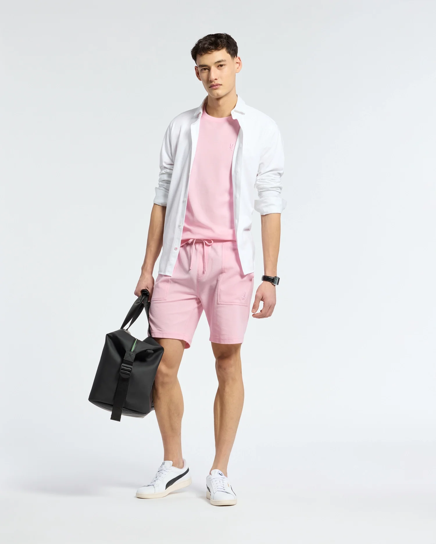 MENS TAYLOR LIGHT PIQUE SWEATSHORT - B6R344F200 - Image 6