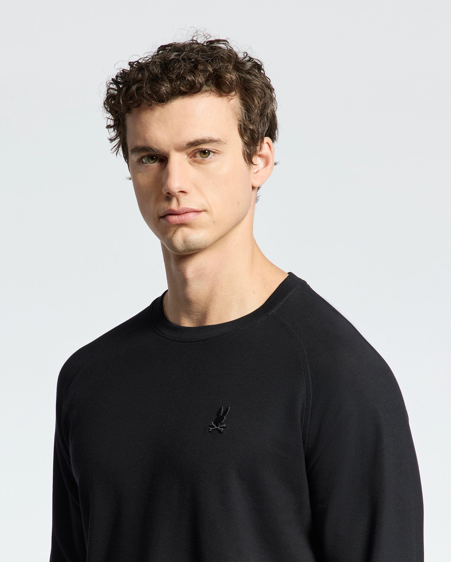MENS TAYLOR PIQUE LONG SLEEVE TEE - B6T580F200 - Image 2