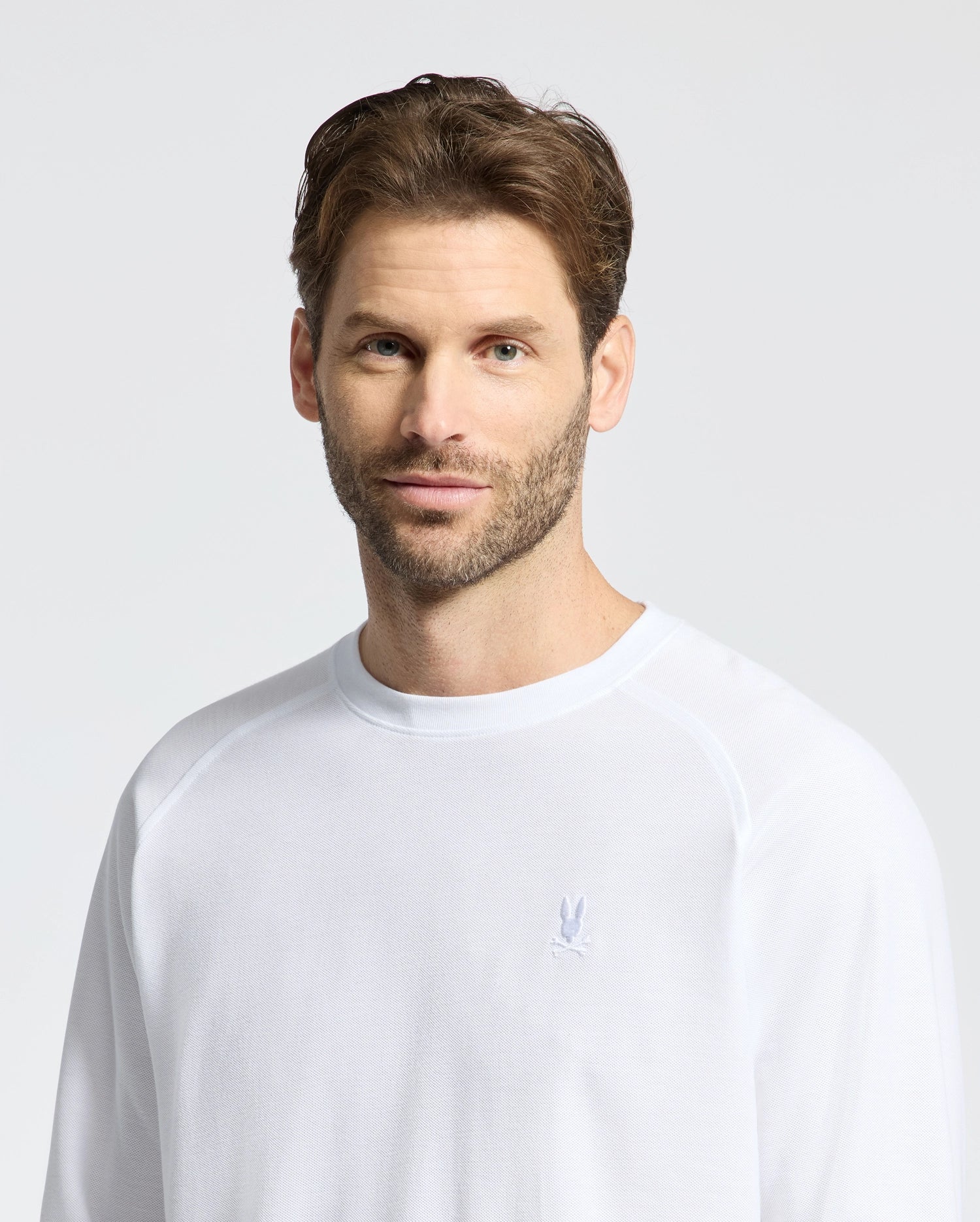 MENS TAYLOR PIQUE LONG SLEEVE TEE - B6T580F200 - Image 2