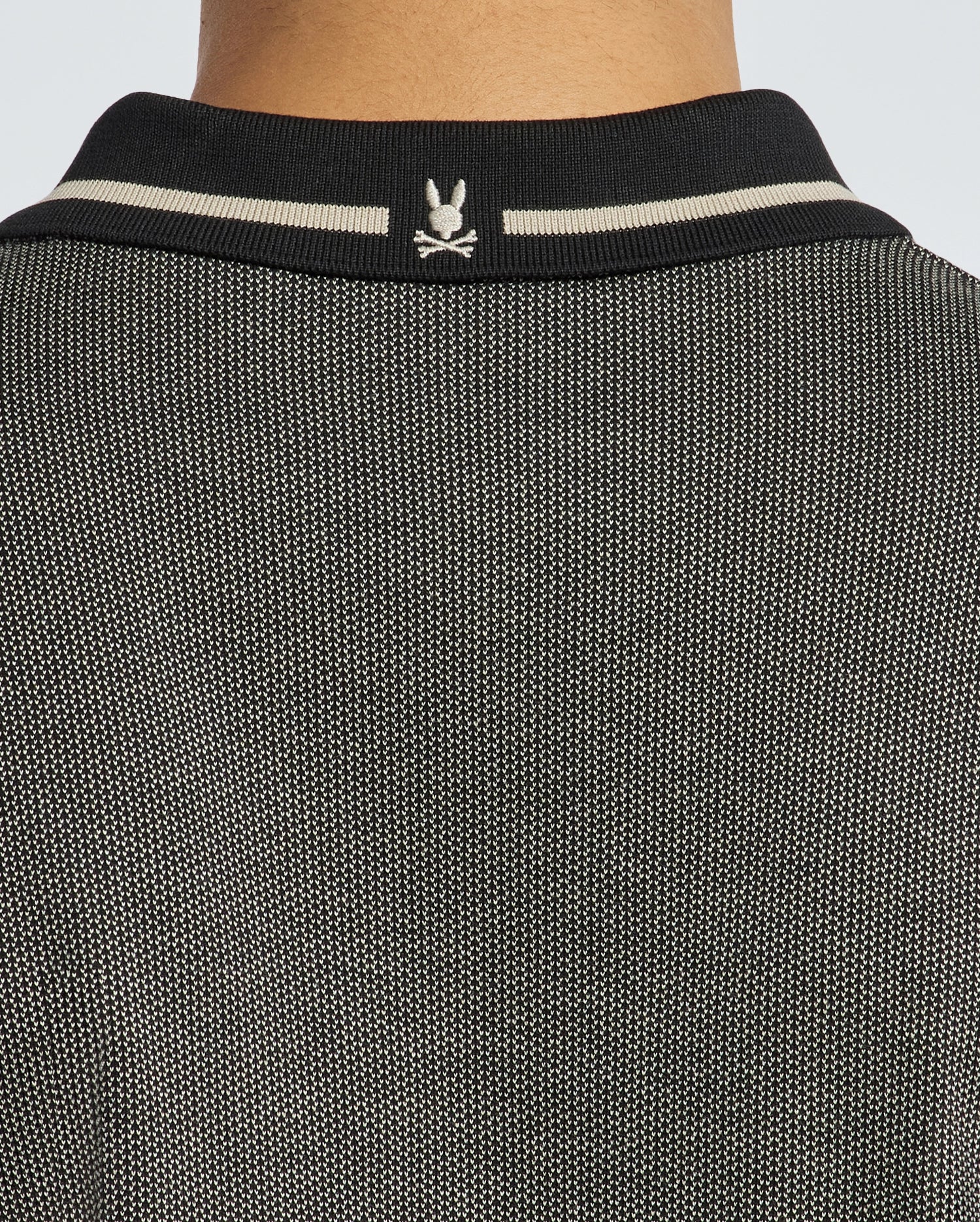 MENS WARSAW JACQUARD PIQUE POLO - B6K901E200 - Image 6
